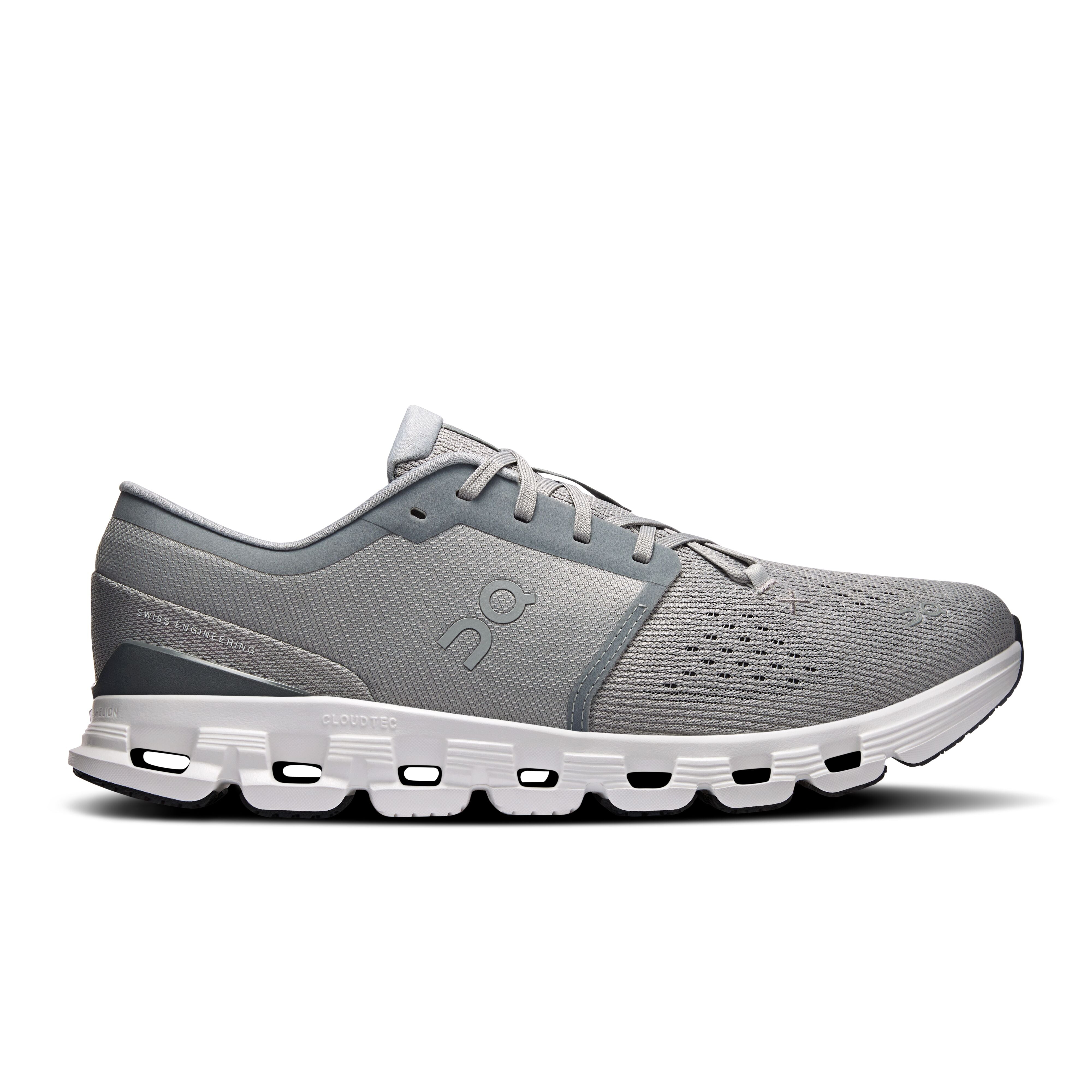 ON RUNNING MEN'S CLOUD X 4 - D - ALLOY/IVORY - SIZE 10.5