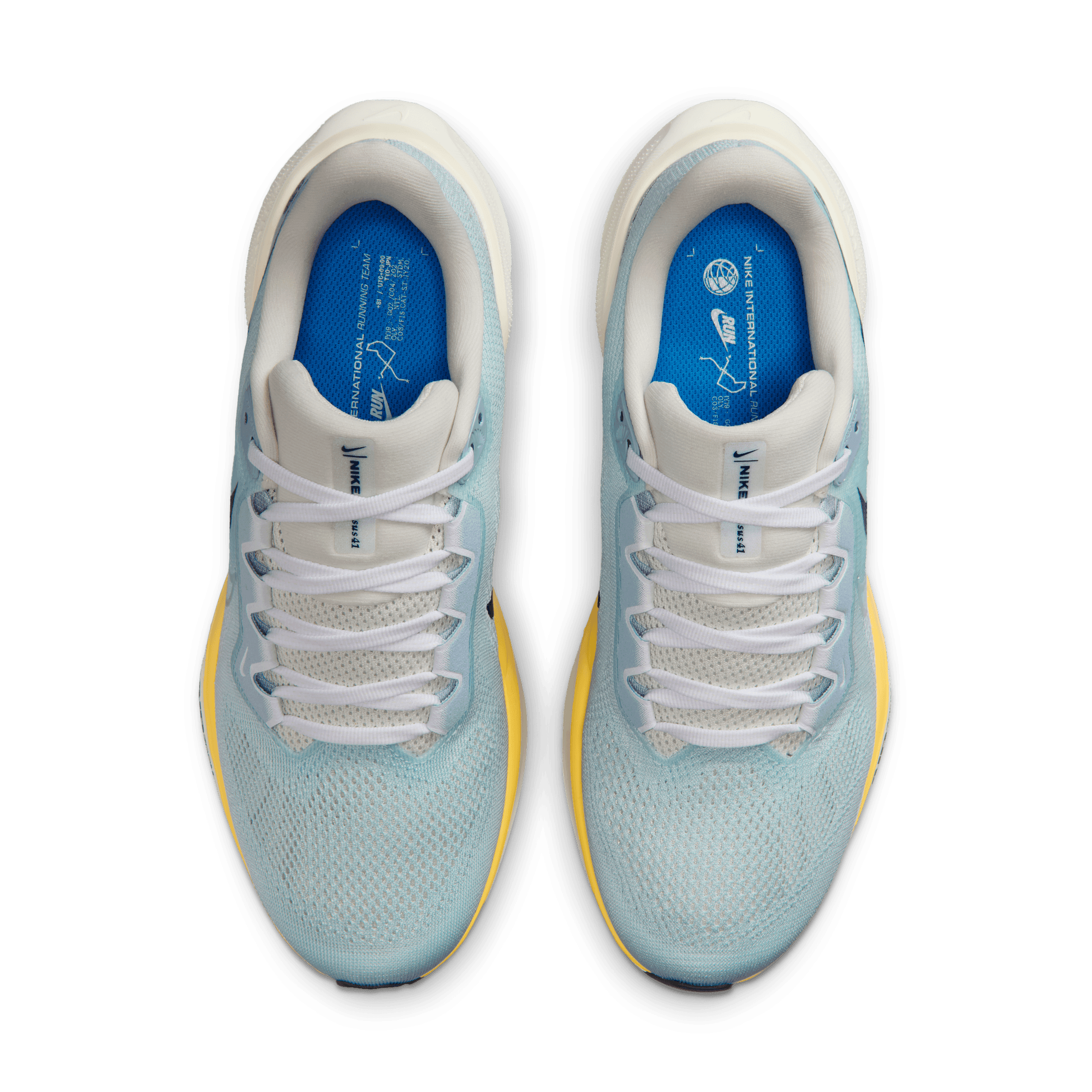 NIKE WOMEN'S PEGASUS 41 - B - GLACIER BLUE/MIDNIGHT NAVY