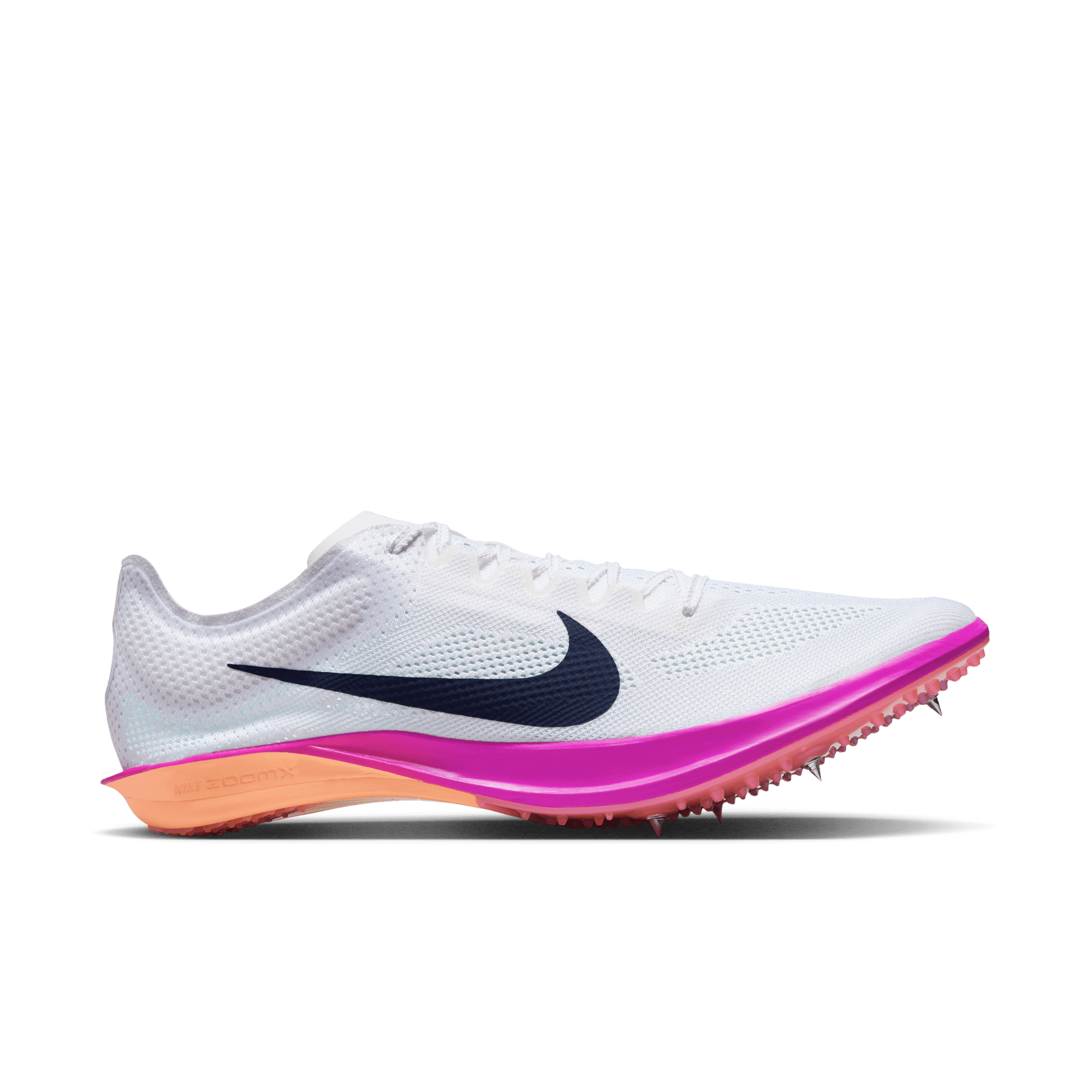 ZOOMX DRAGONFLY 2 - D - WHITE/FIRE PINK | Performance ZOOMX DRAGONFLY 2 - D - WHITE/FIRE PINK | Performance