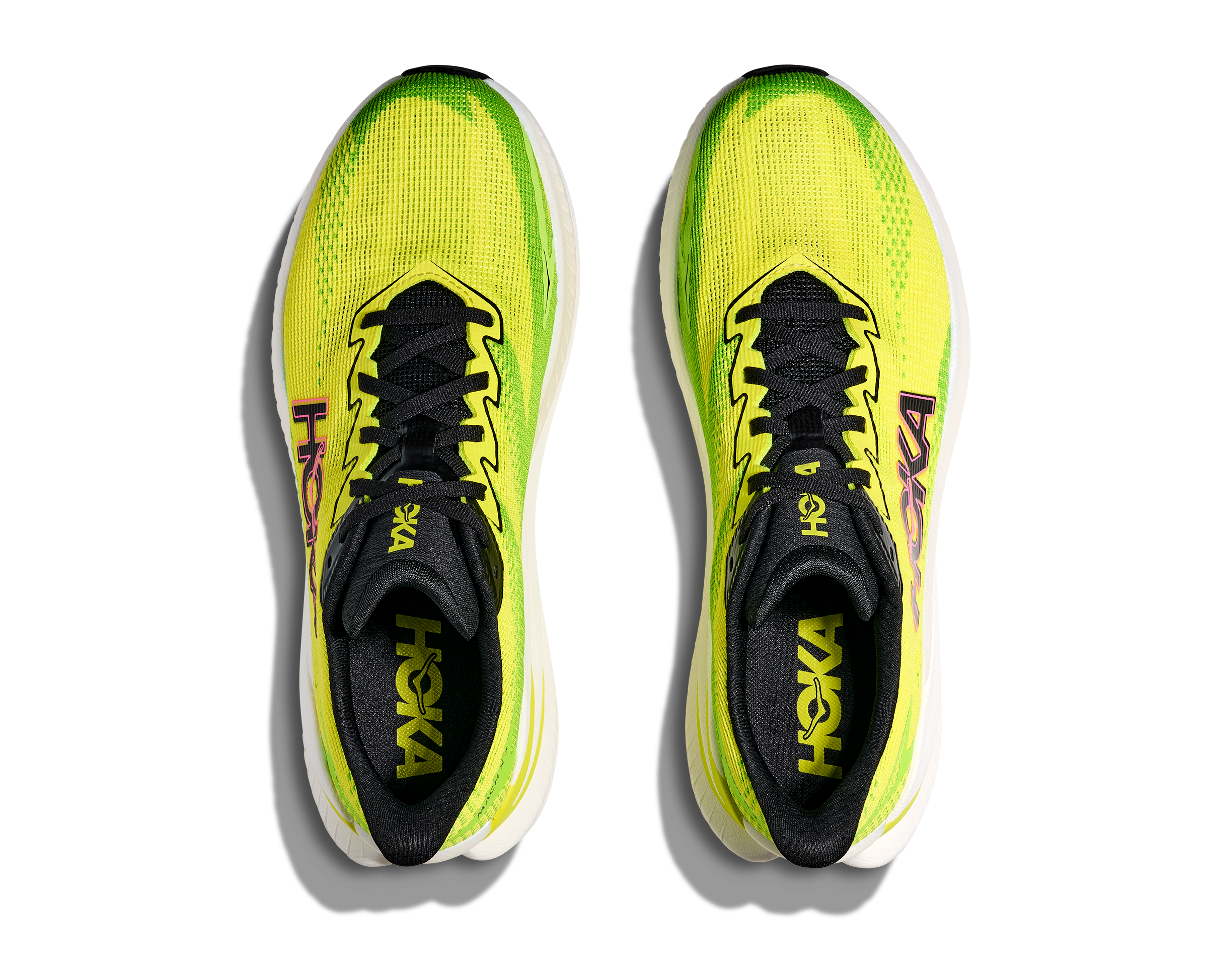 HOKA MEN'S MACH X 3 - D - NEON HOKA CITRUS/NEON LIME