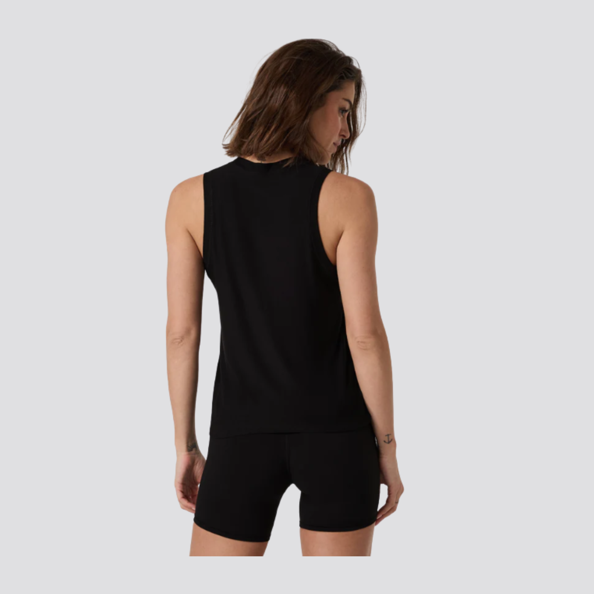 VUORI WOMEN'S ENERGY TOP LONG - BLACK