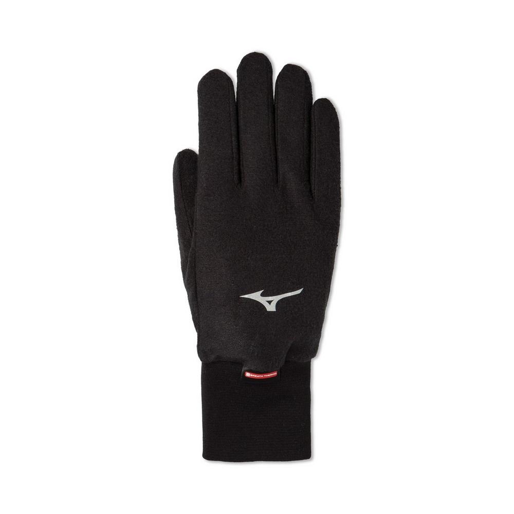 MIZUNO THERMO FLEECE GLOVE BLACK