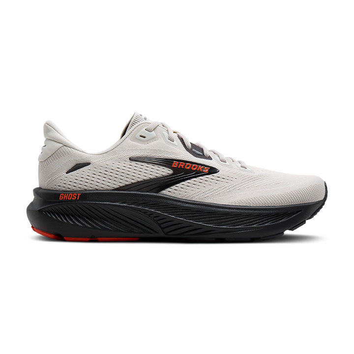 BROOKS MEN'S GHOST 18 - D - COCONUT/PEARL/TIGERLILY 7.0