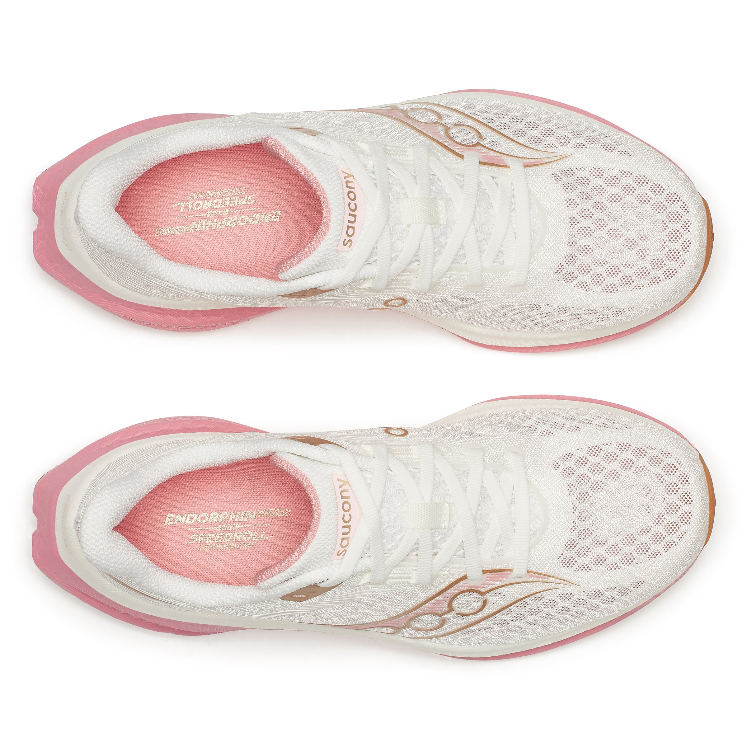 SAUCONY WOMEN'S ENDORPHIN SPEED 5 - B - IVORY/MAUVE