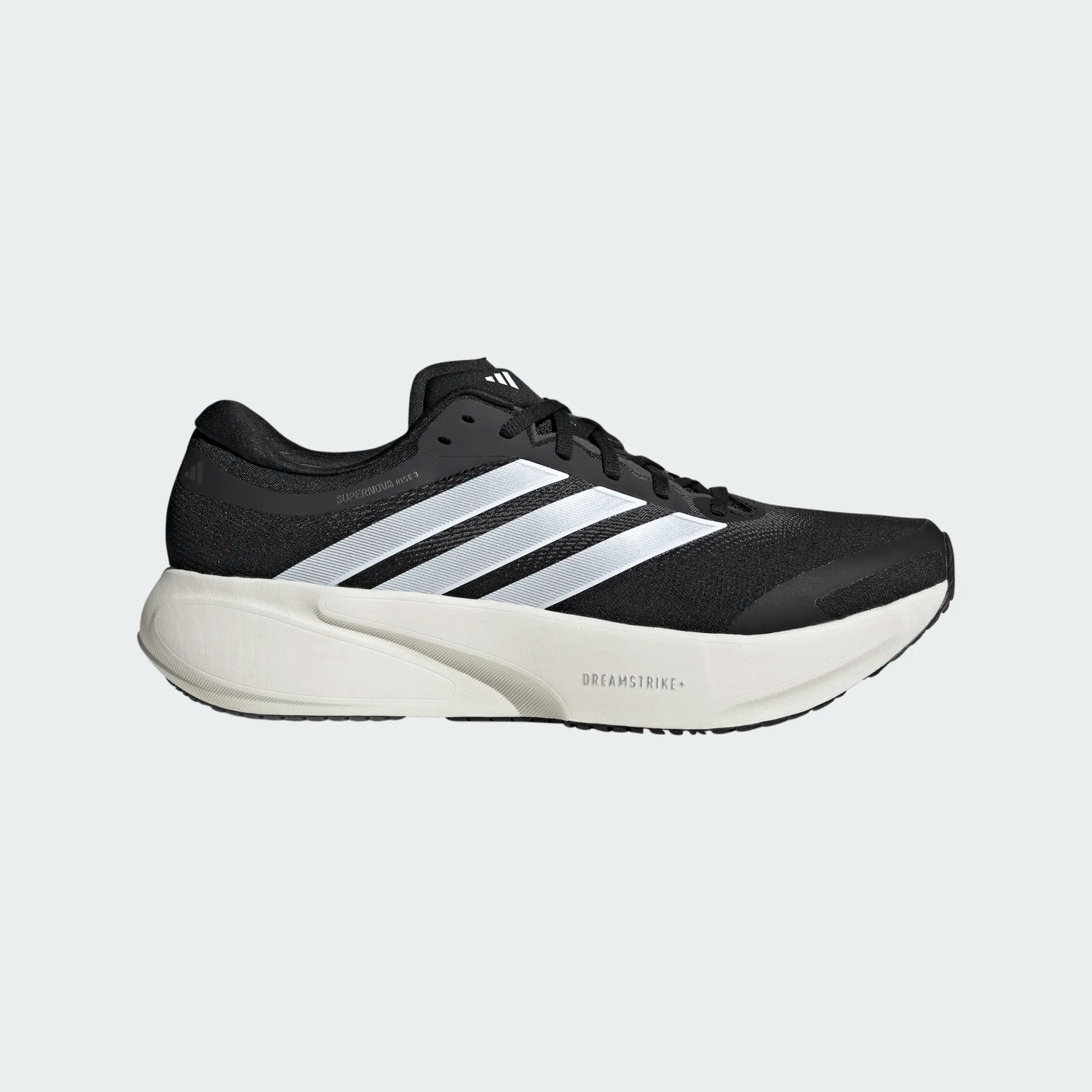 ADIDAS MEN'S SUPERNOVA RISE 3 - D - BLACK/WHITE/BLACK 7.0