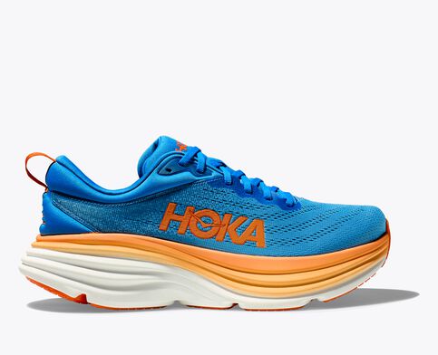 HOKA MEN'S BONDI 8 - WIDE 2E - OSAA OUTER SPACE/ALL ABOARD 7.0