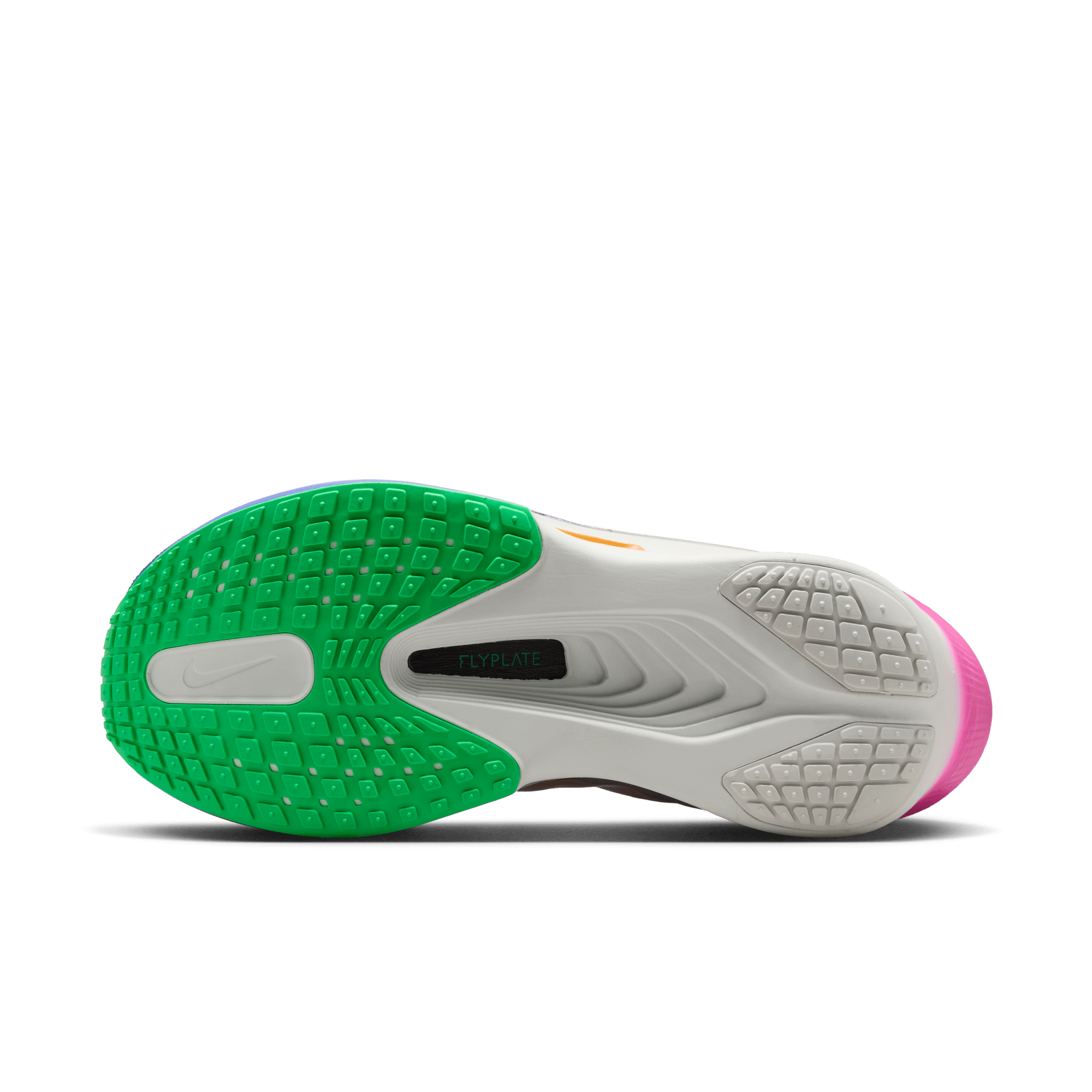 NIKE WOMEN'S ZOOM FLY 6 EK - B - SILT RED/GREEN SHOCK