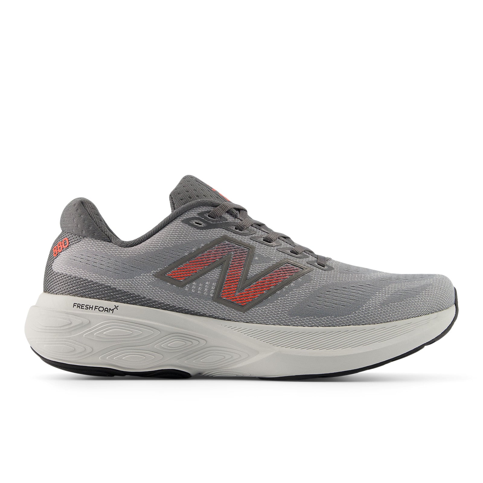 MEN'S 880 V15 - D - SLATE GREY/REFLECTION/URGENT RED | Performance