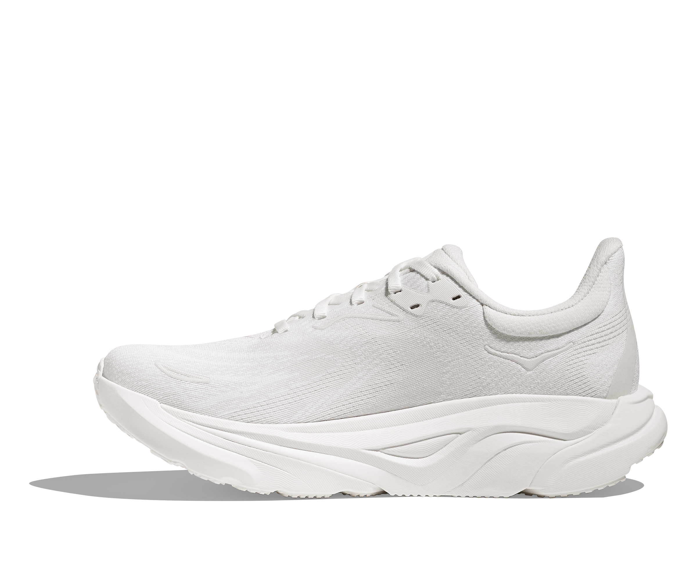 HOKA WOMEN'S ARAHI 8 - WIDE D - WHITE/WHITE - SIZE 9.5