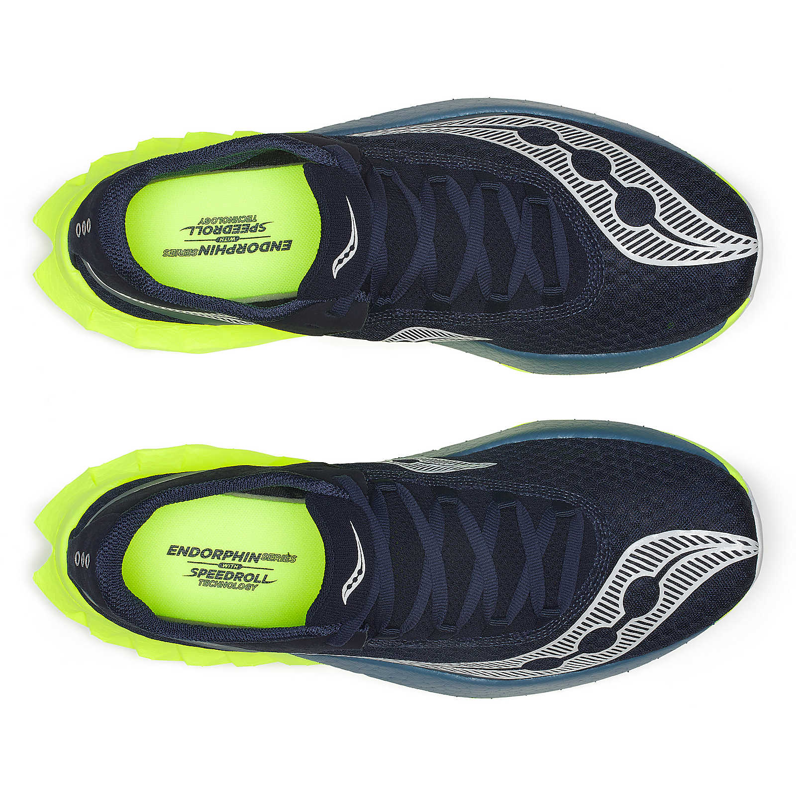 SAUCONY MEN'S ENDORPHIN PRO 4 - D - 222 NAVY/CITRON 