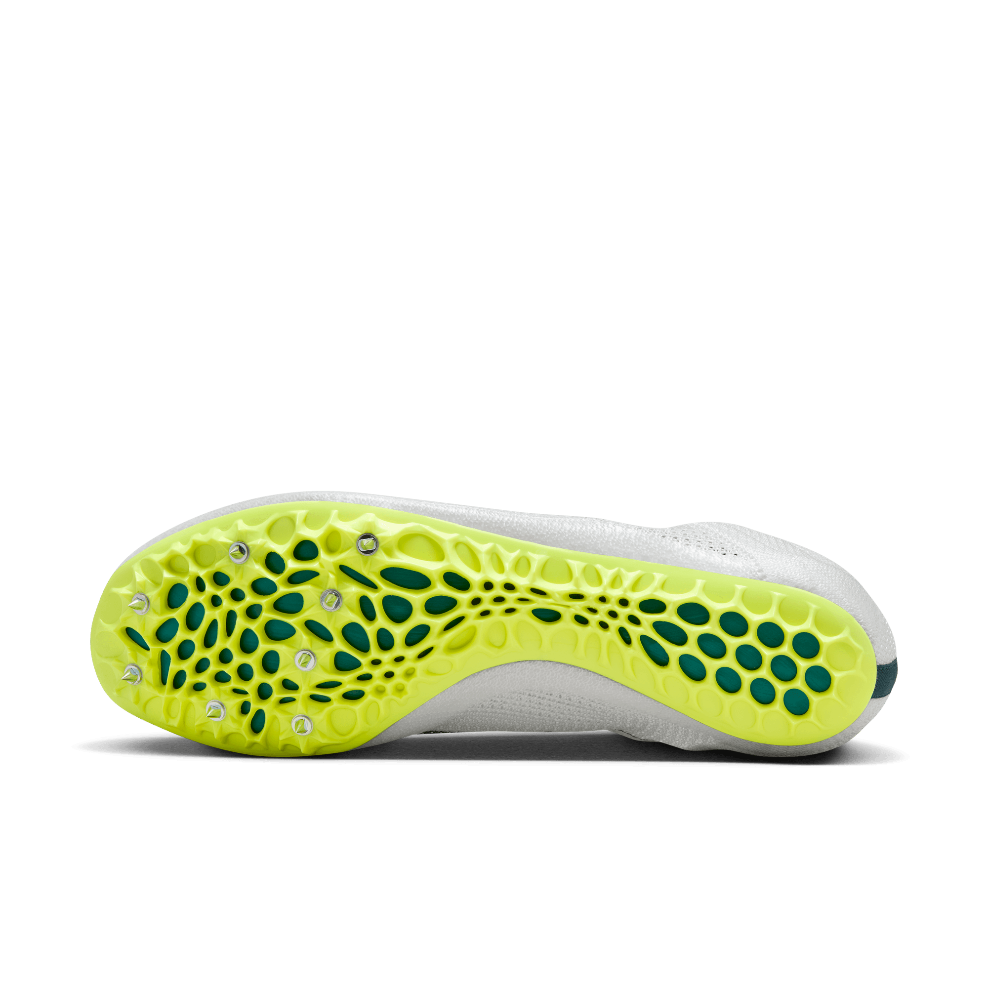 NIKE AIR ZOOM SUPERFLY ELITE 2 - D - 100 WHITE/ELECTRIC ALGAE 