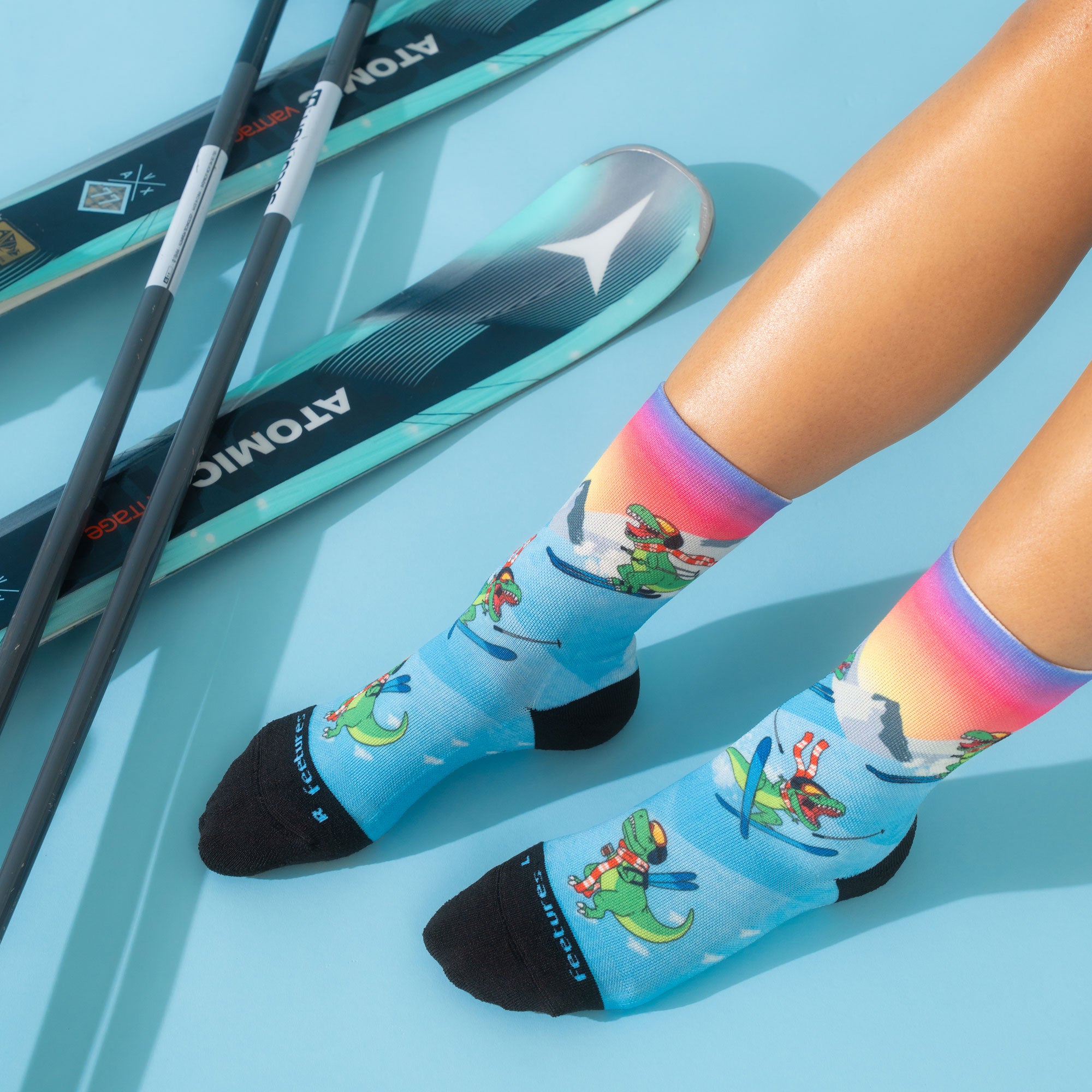 FEETURES ELITE LIGHT CUSHION MINI CREW - SKI REX S