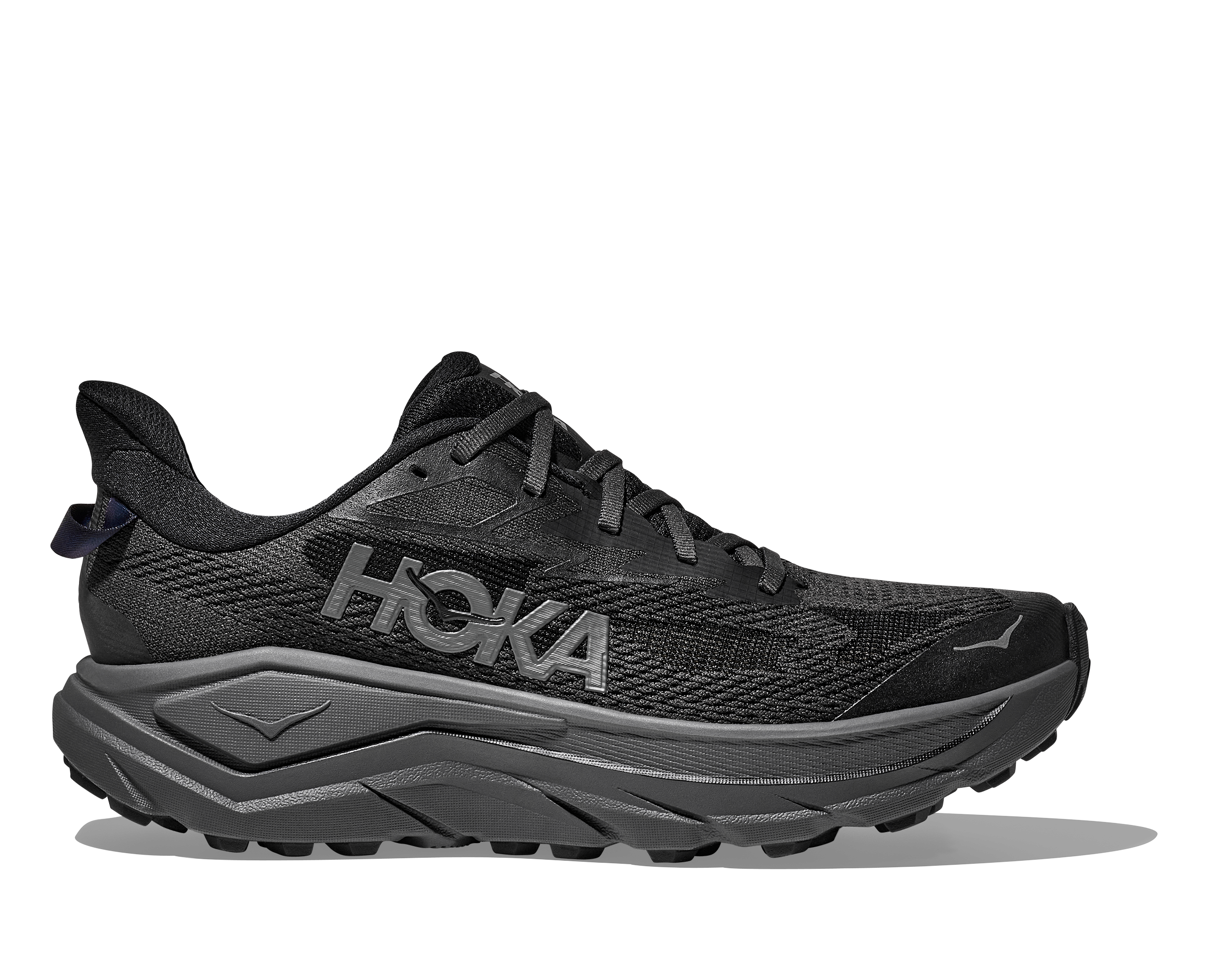 HOKA MEN'S CHALLENGER 8 - D - BLACK/OUTER ORBIT - SIZE 13.0