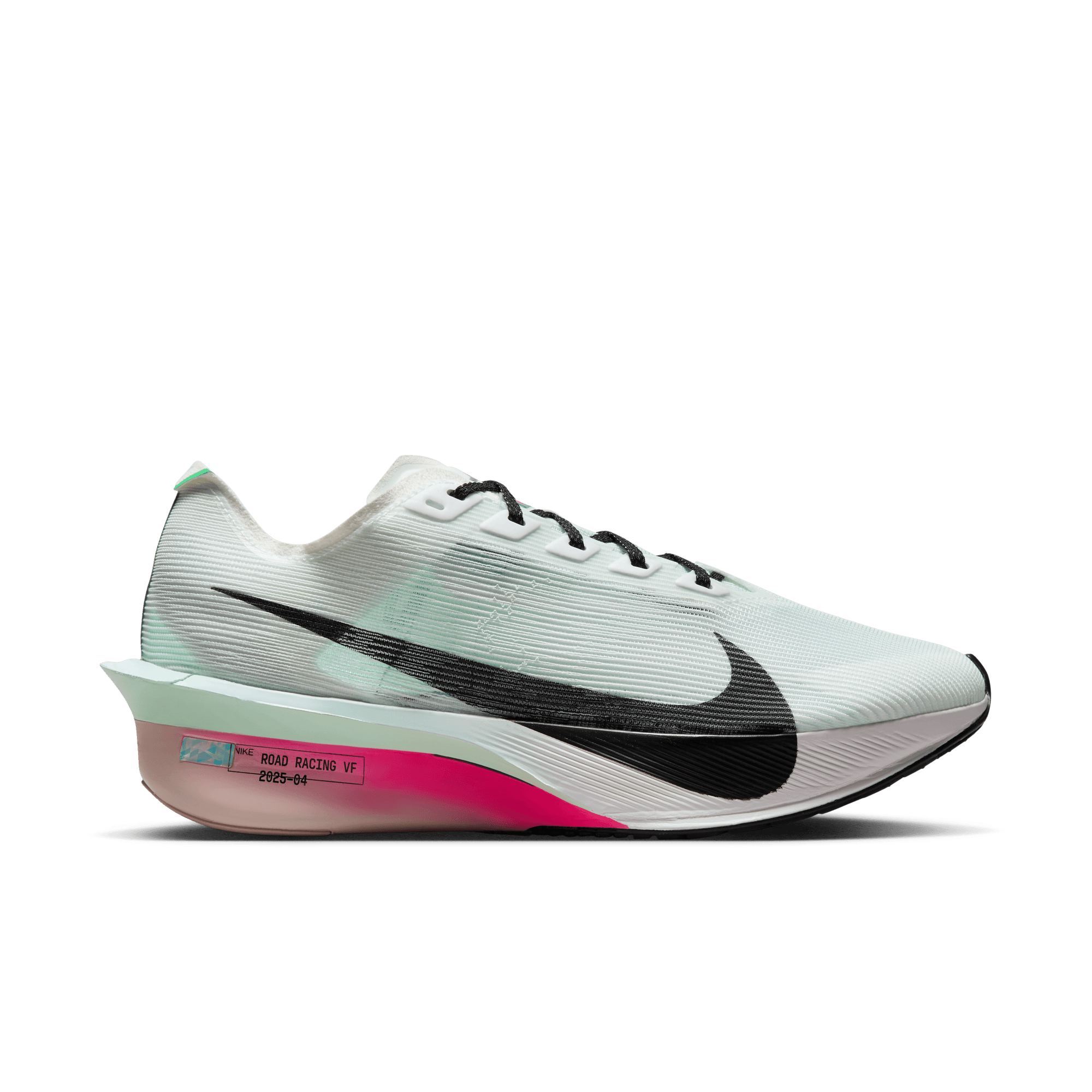 NIKE WOMEN'S VAPORFLY 4 - B - 101 WHITE/BLACK/HYPER PINK 5.0