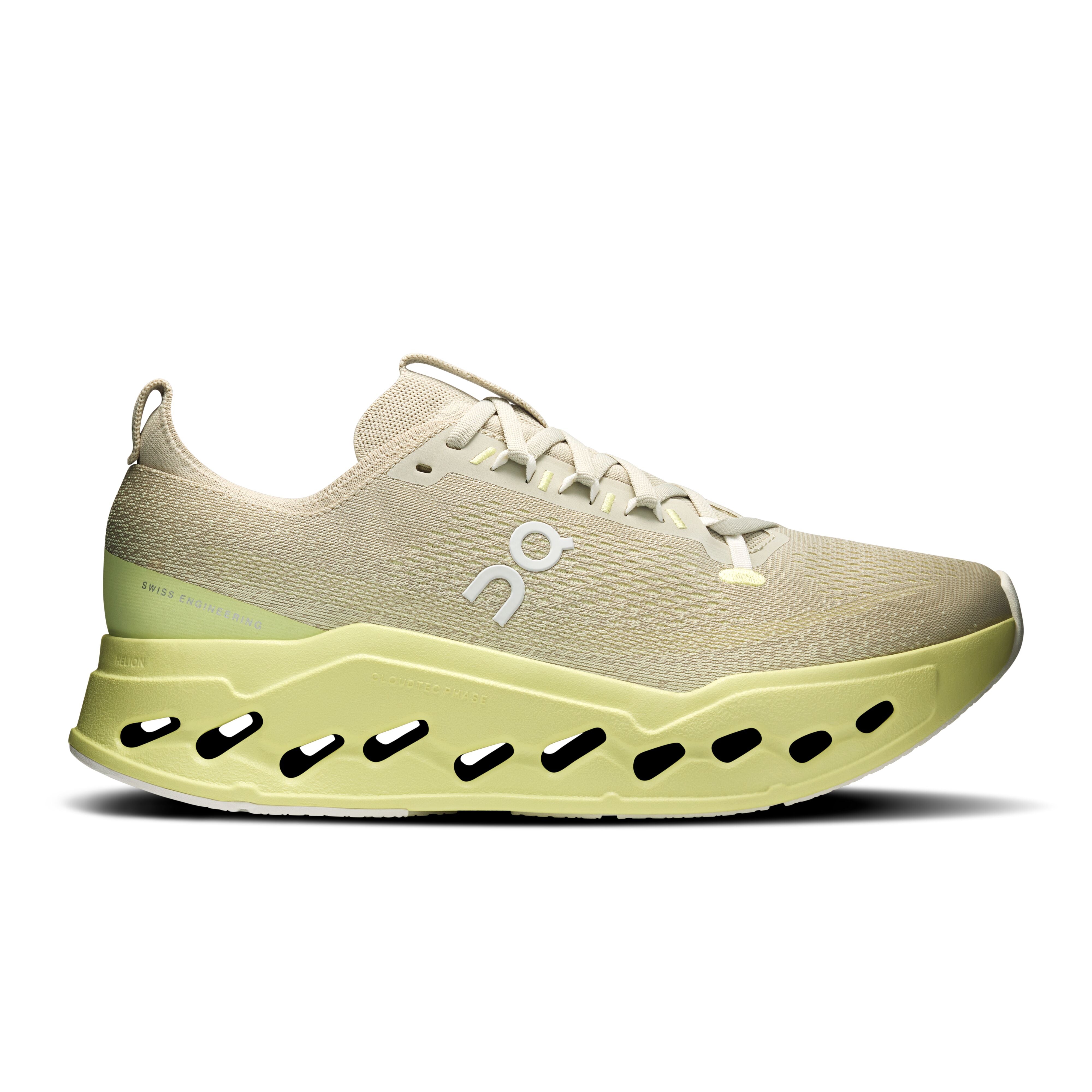 ON RUNNING MEN'S CLOUDSURFER MAX - D - PELICAN / LIMELIGHT 7.0