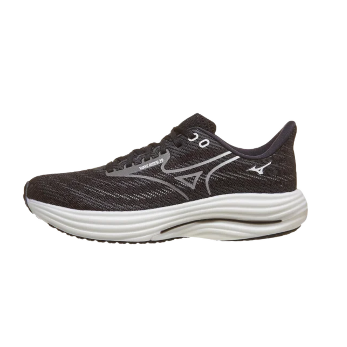MEN'S WAVE RIDER 29 - D - BLACK SAND/QUIET SHADE | Performance Running ...