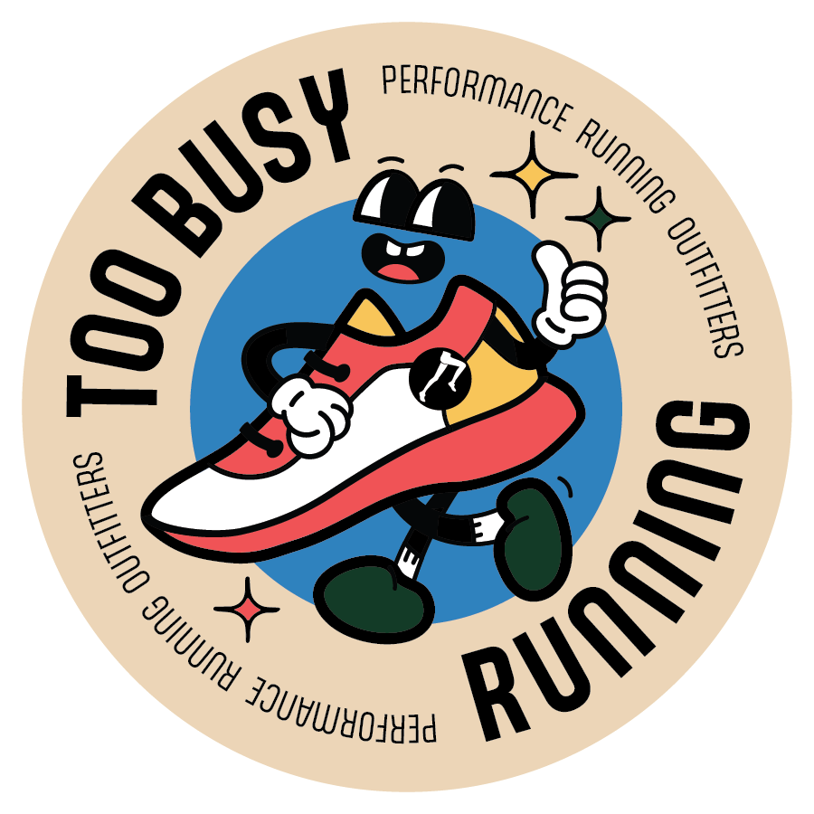 too busy running decal sticker