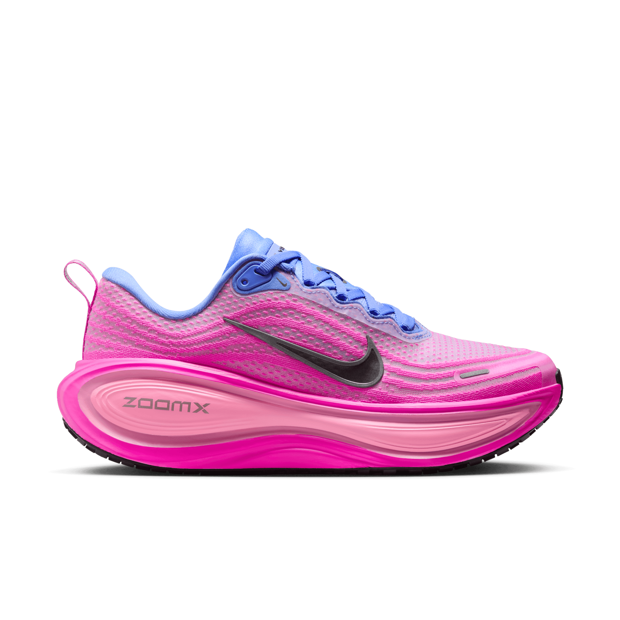 NIKE WOMEN'S VOMERO PLUS - B - ROYAL PULSE/FIRE PINK 5.0