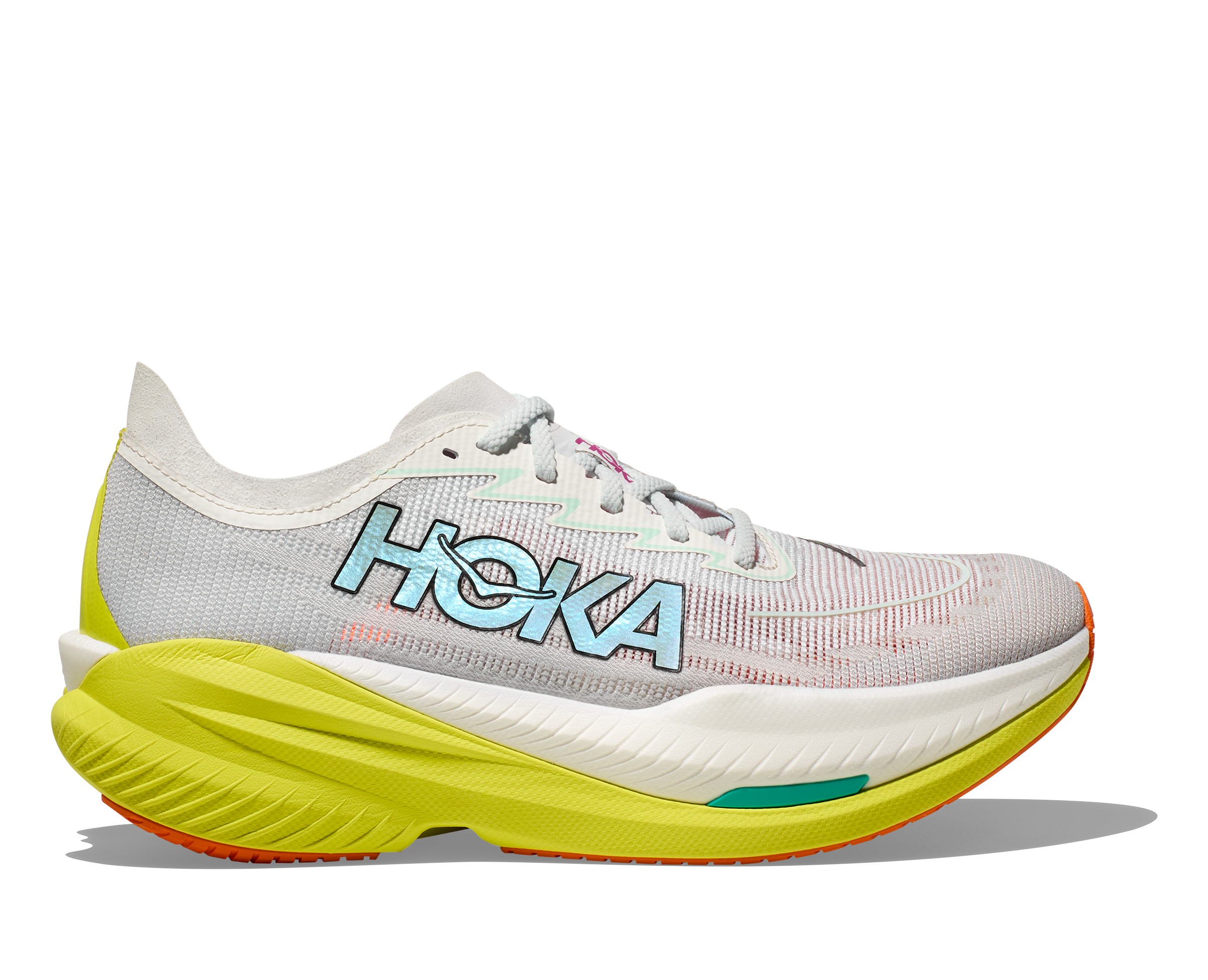 HOKA MEN'S MACH X 2 - D - FCT FROST/CITRUS 7.0