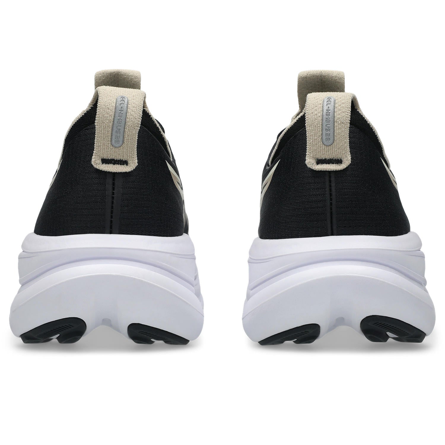 ASICS WOMEN'S NIMBUS 28 - B - BLACK/FEATHER GREY