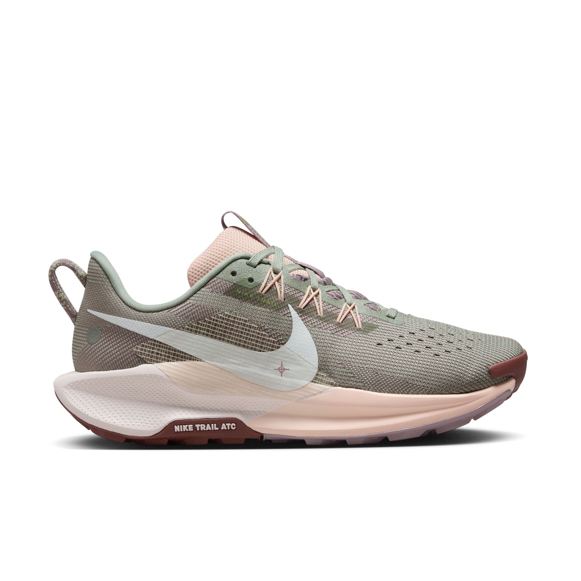 NIKE WOMEN'S PEGASUS TRAIL 5 - B - 300 JADE HORIZON/SAIL-CRIMSON TINT - size 9.0 