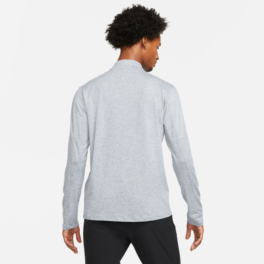 NIKE MEN'S ELEMENT 1/2 ZIP - 084 SMOKE GREY/GREY FOG 