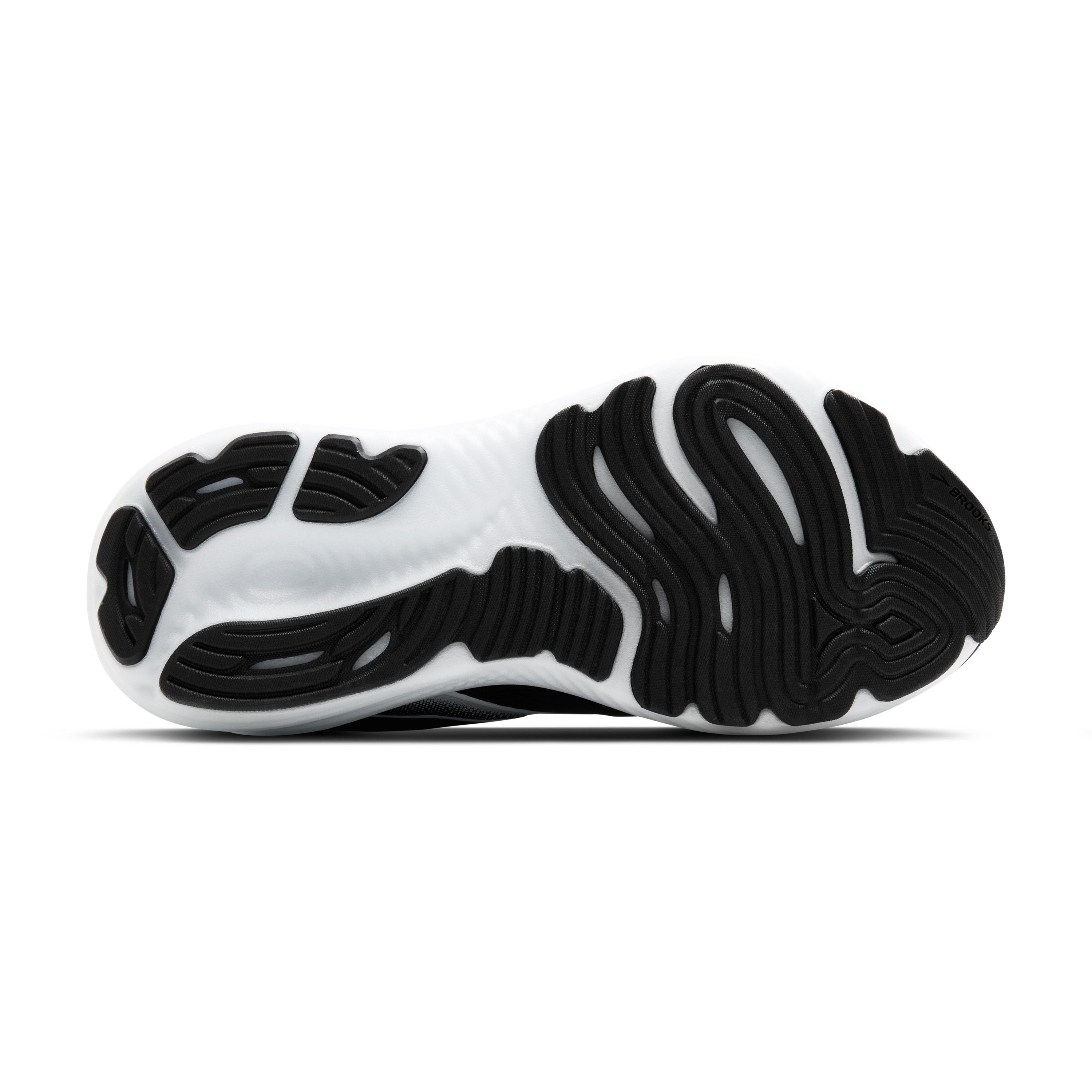 BROOKS WOMEN'S GLYCERIN 22 - WIDE D - BLACK/GREY/WHITE - SIZE 9.5
