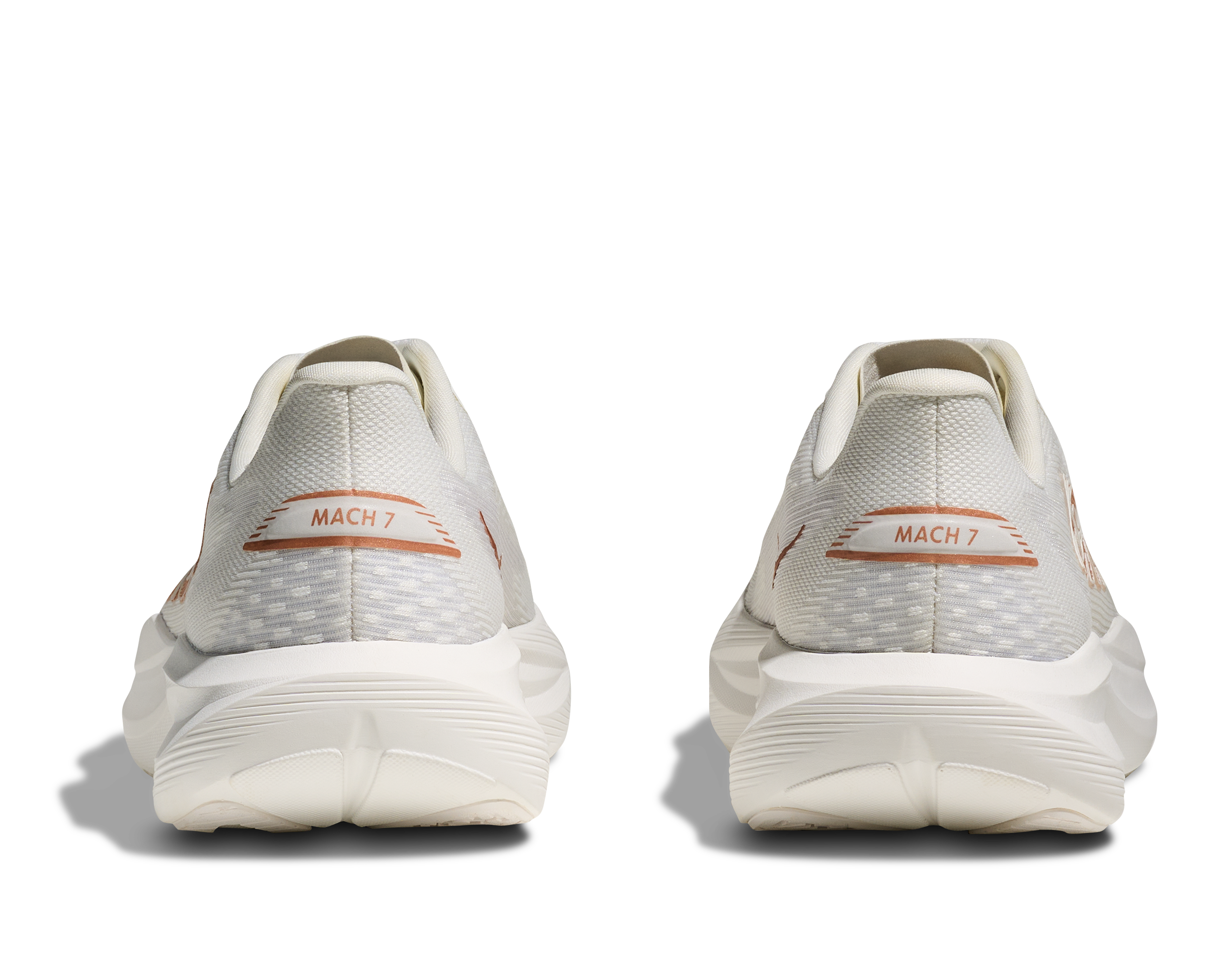 HOKA WOMEN'S MACH 7 - B - FROST/ROSE GOLD