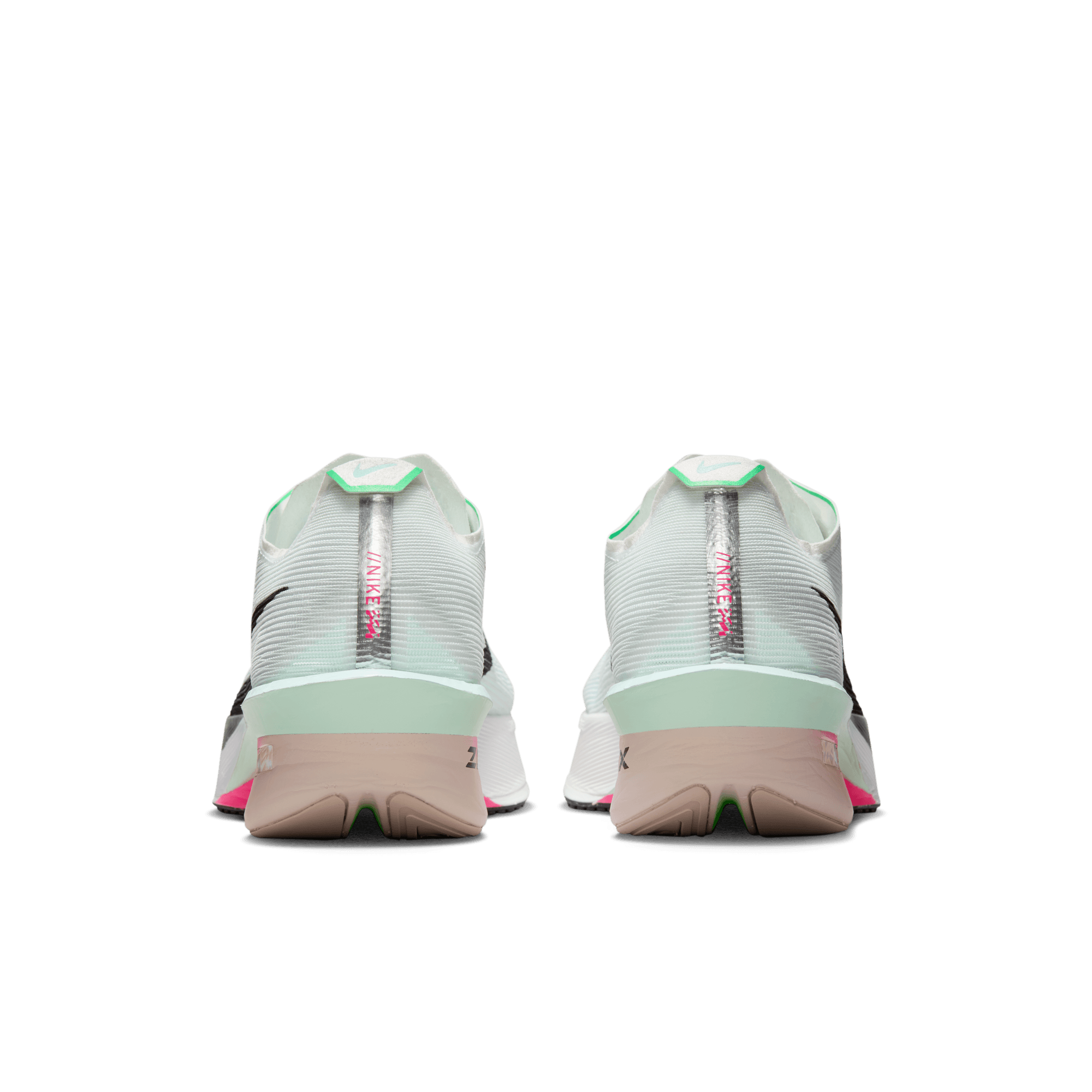 NIKE WOMEN'S VAPORFLY 4 - B - 101 WHITE/BLACK/HYPER PINK