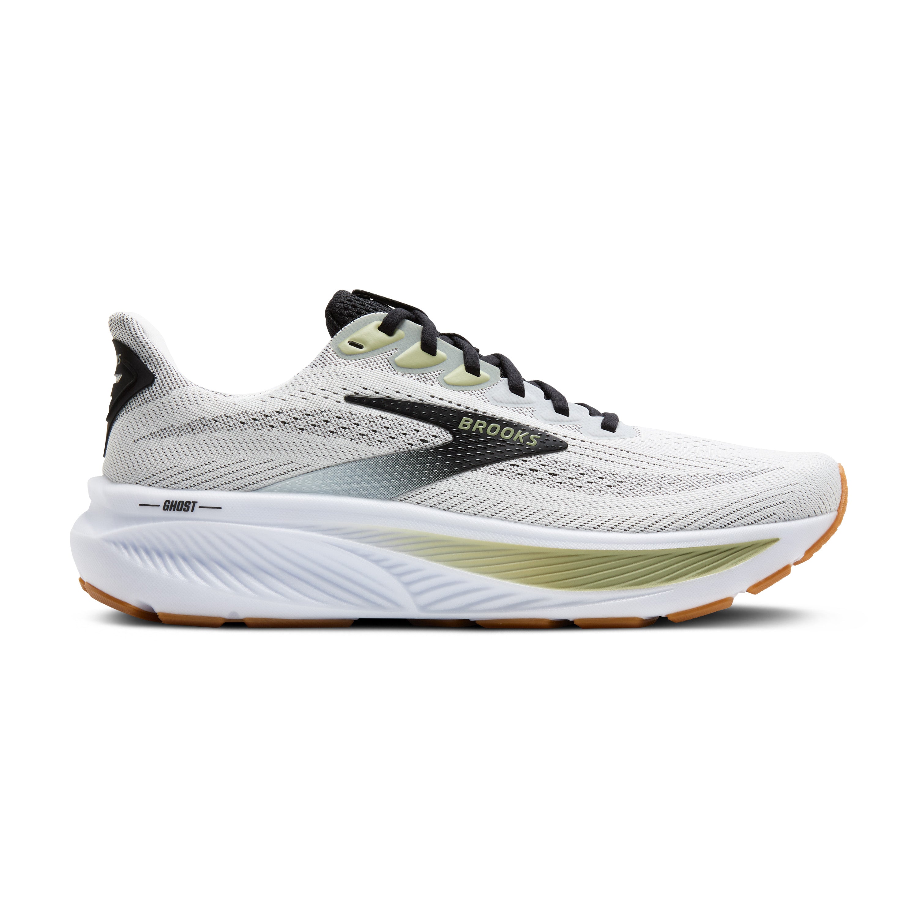 MEN'S GHOST 17 - D - 191 WHITE/BLACK/TEA | Performance Running