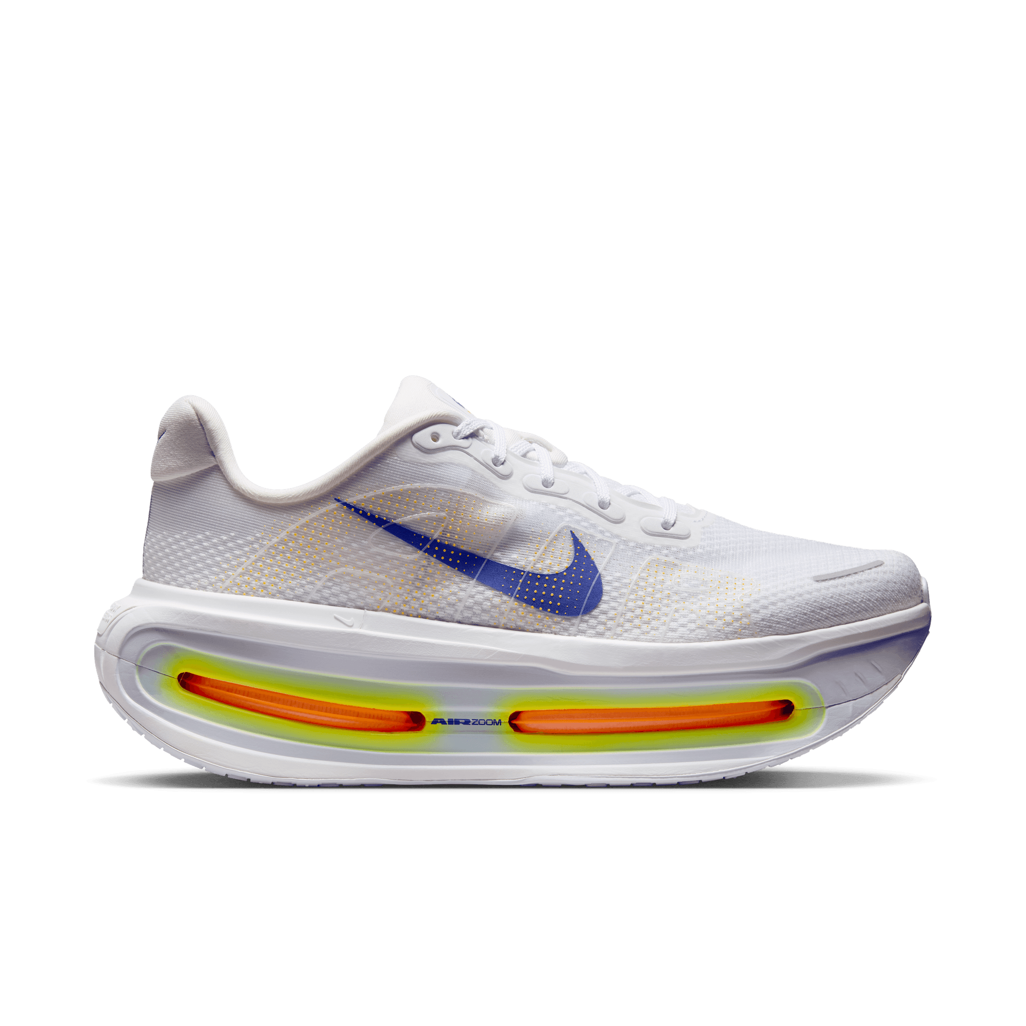 NIKE MEN'S VOMERO PREMIUM - D - WHITE/LAPIS/TOTAL ORANGE 7.0