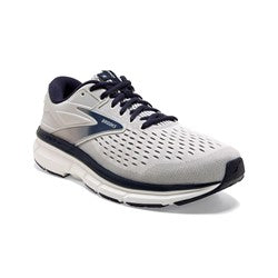 BROOKS MEN'S DYAD 11 - D - GREY/NAVY - 8.5 