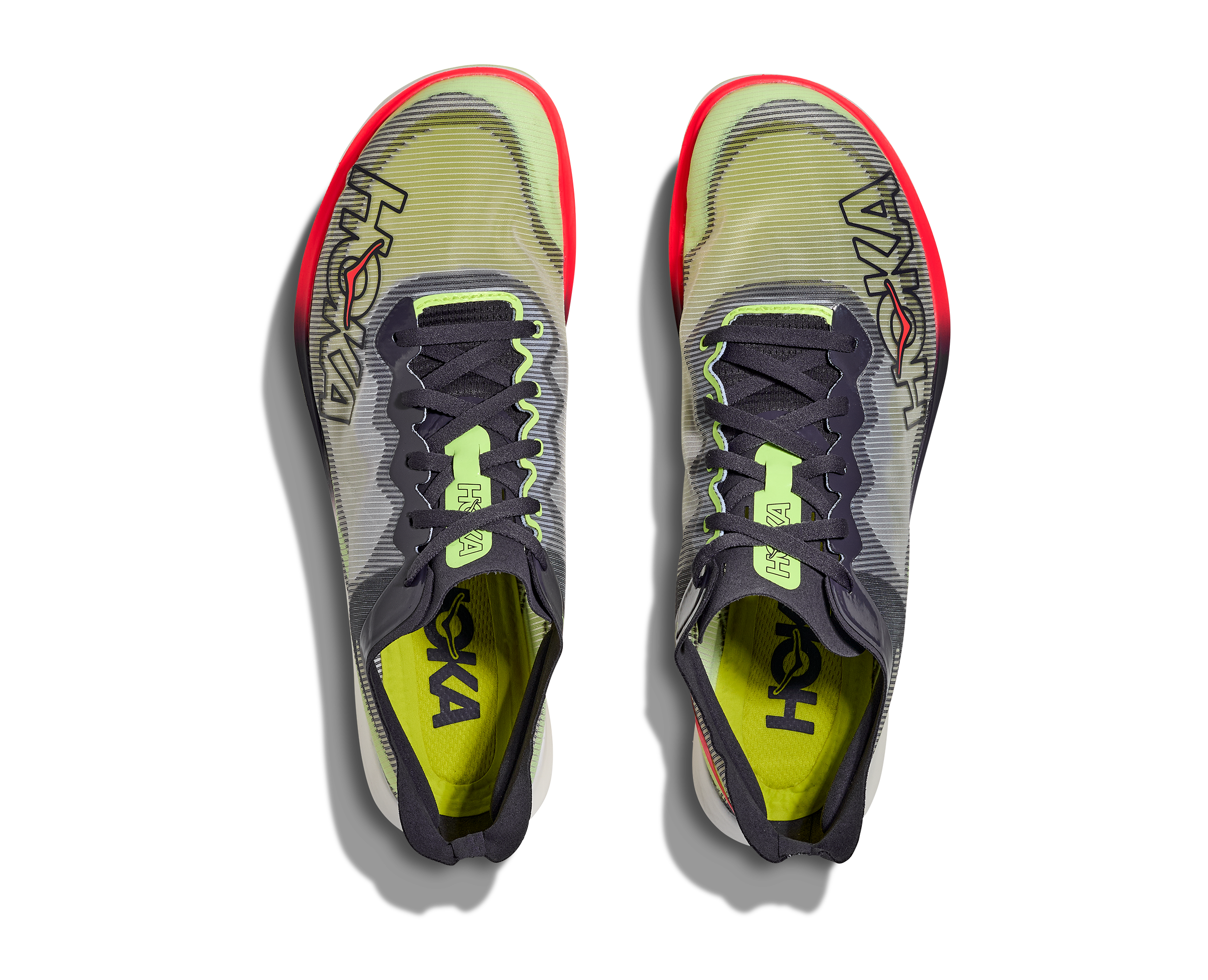 HOKA UNISEX CIELO FLYX LITE - D - SQUID INK/NEON YUZU