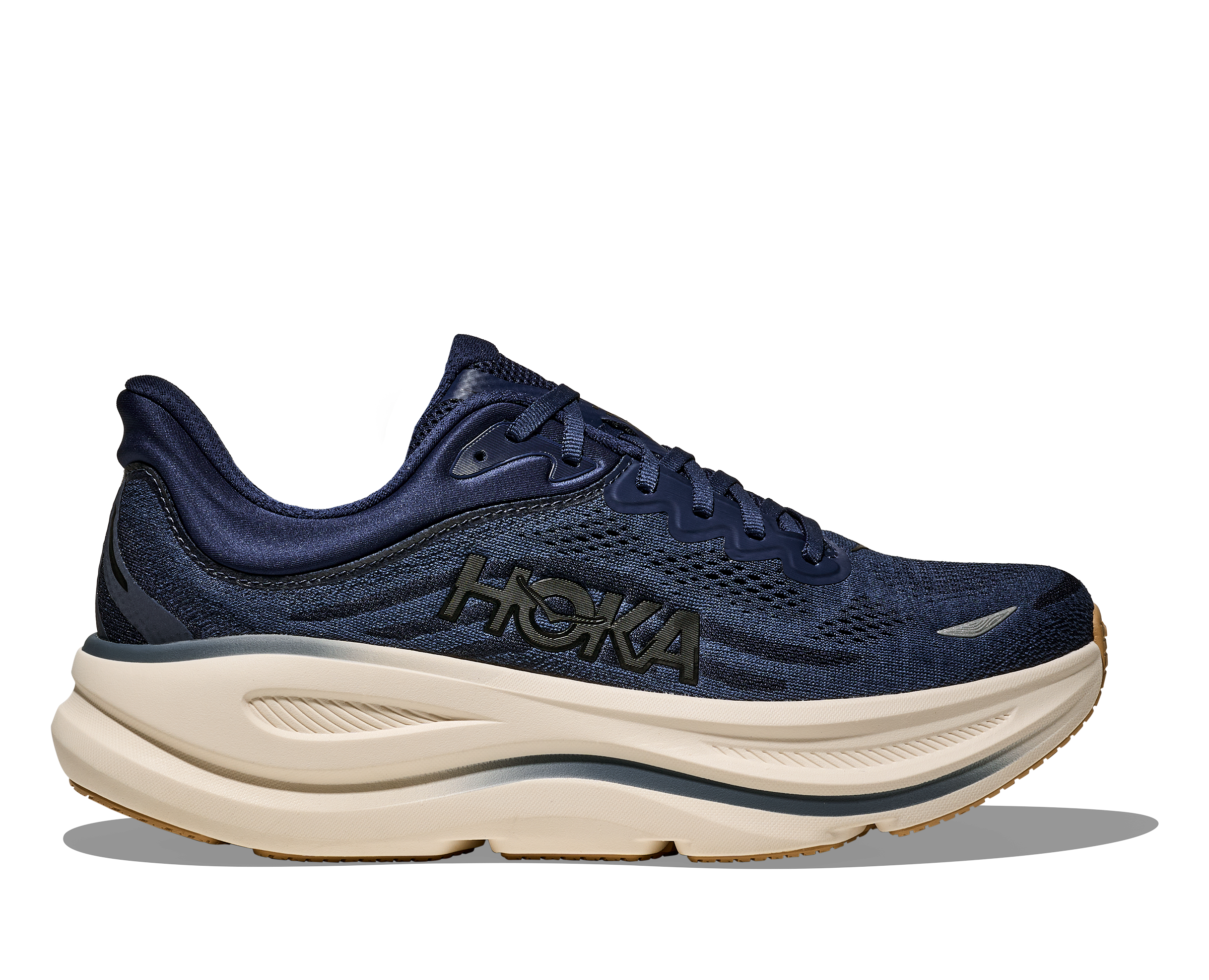 HOKA MEN'S BONDI 9 - D - MIDNIGHT BLUE / VARSITY NAVY 7.0