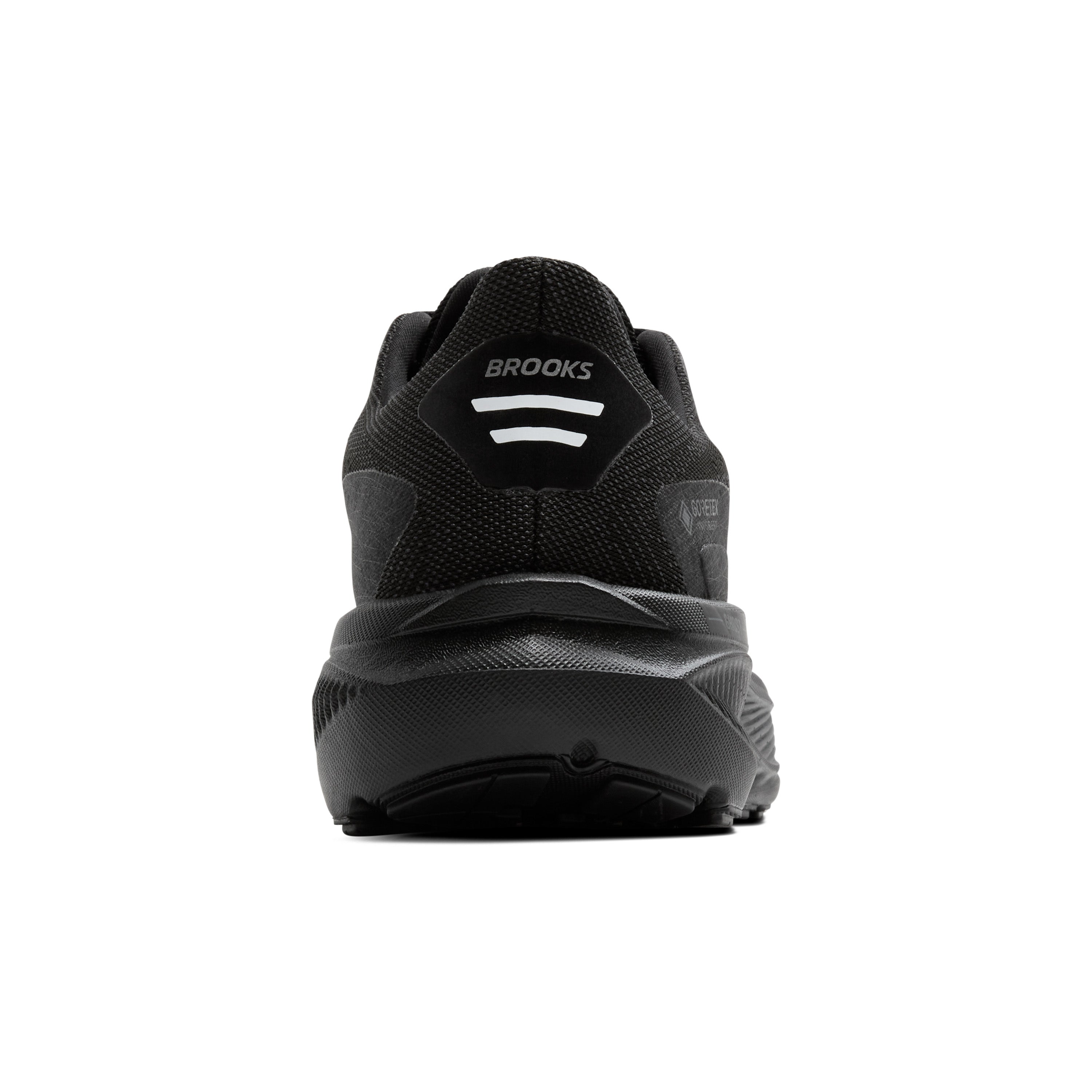 BROOKS WOMEN'S GHOST 17 GTX - B - BLACK/BLACK/EBONY - SIZE 10.0