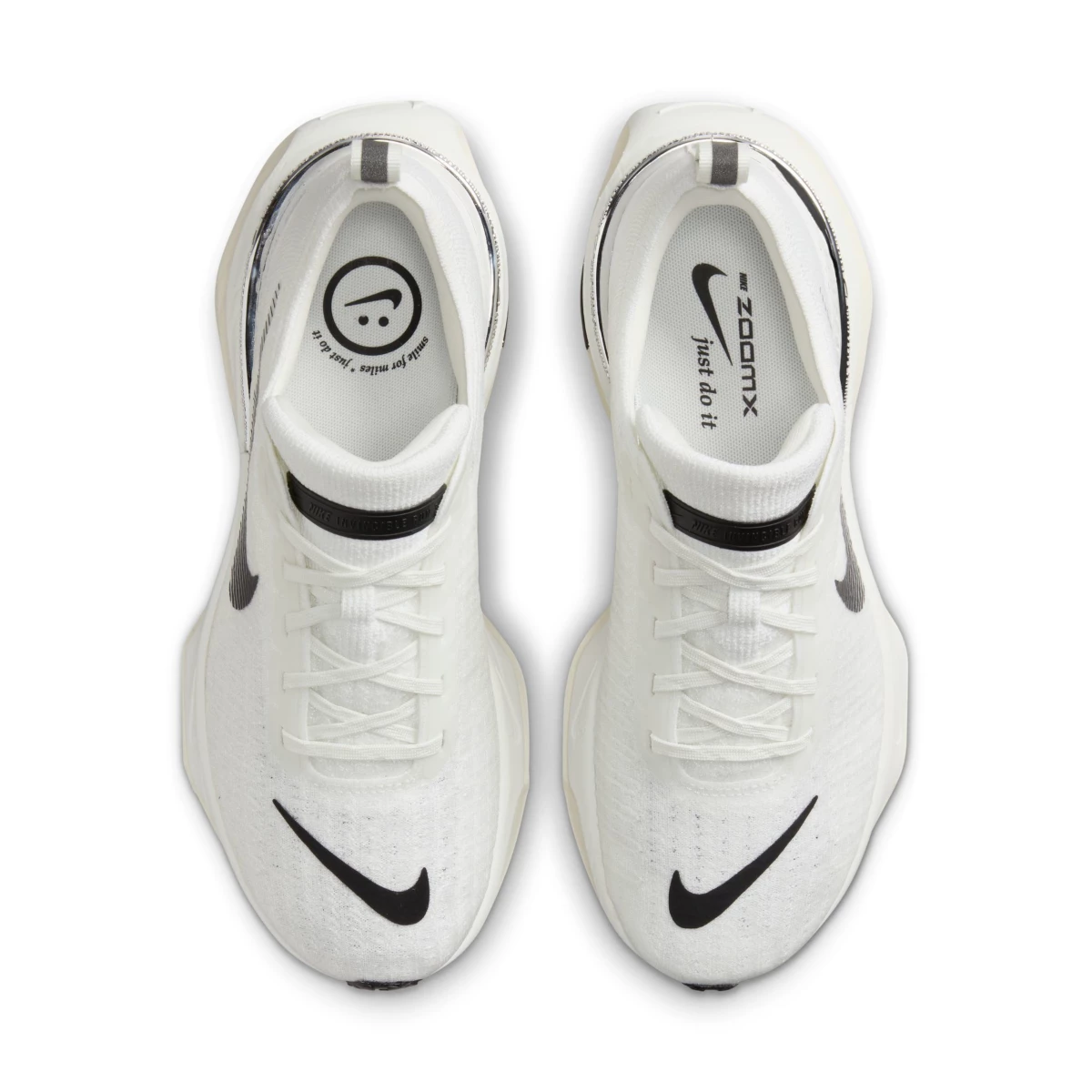 NIKE WOMEN'S INVINCIBLE RUN 3 - B - 102 SUMMIT WHITE/BLACK-SAIL-COCONUT MILK - size 6.0 