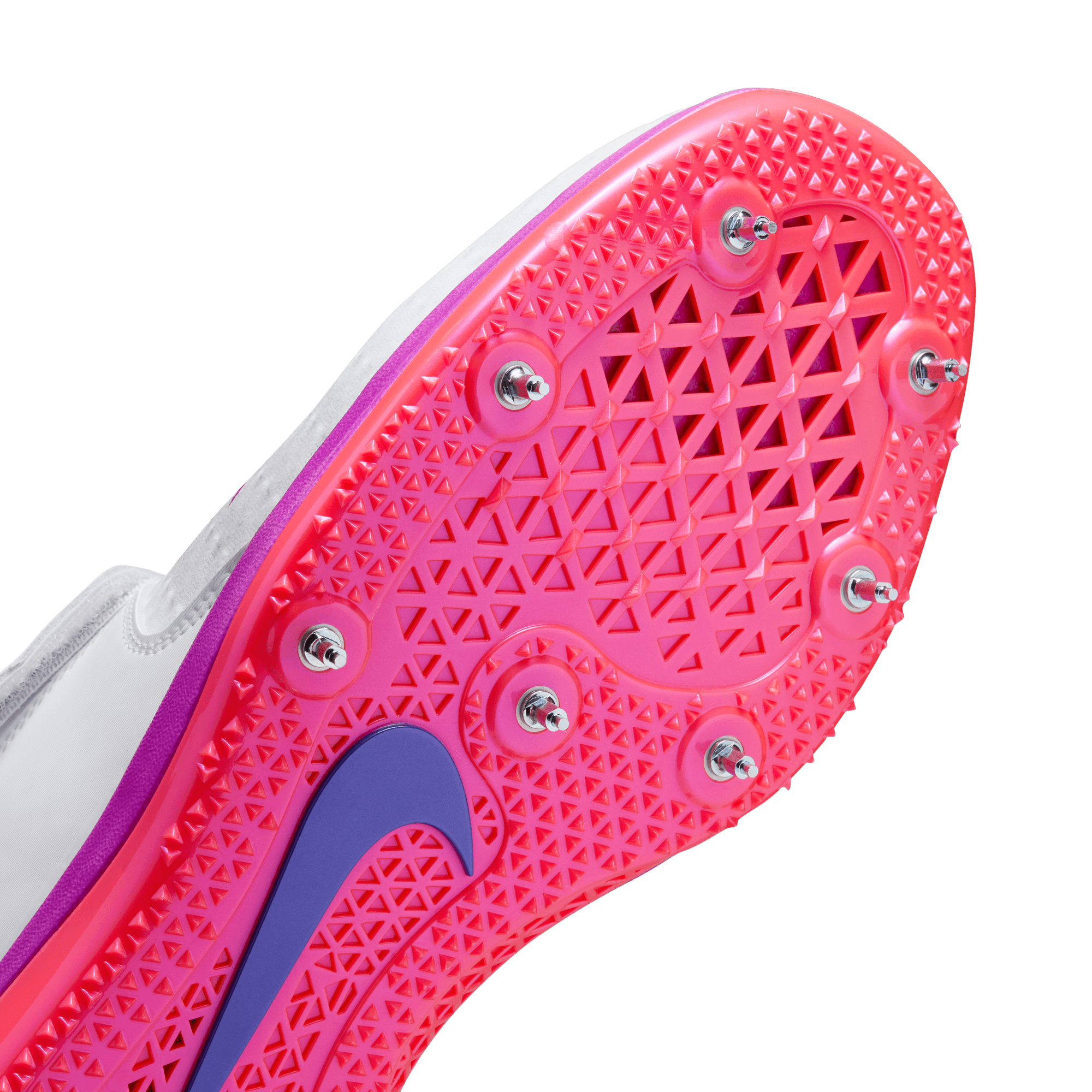 NIKE HIGH JUMP ELITE - WHITE/BRIGHT CRIMSON