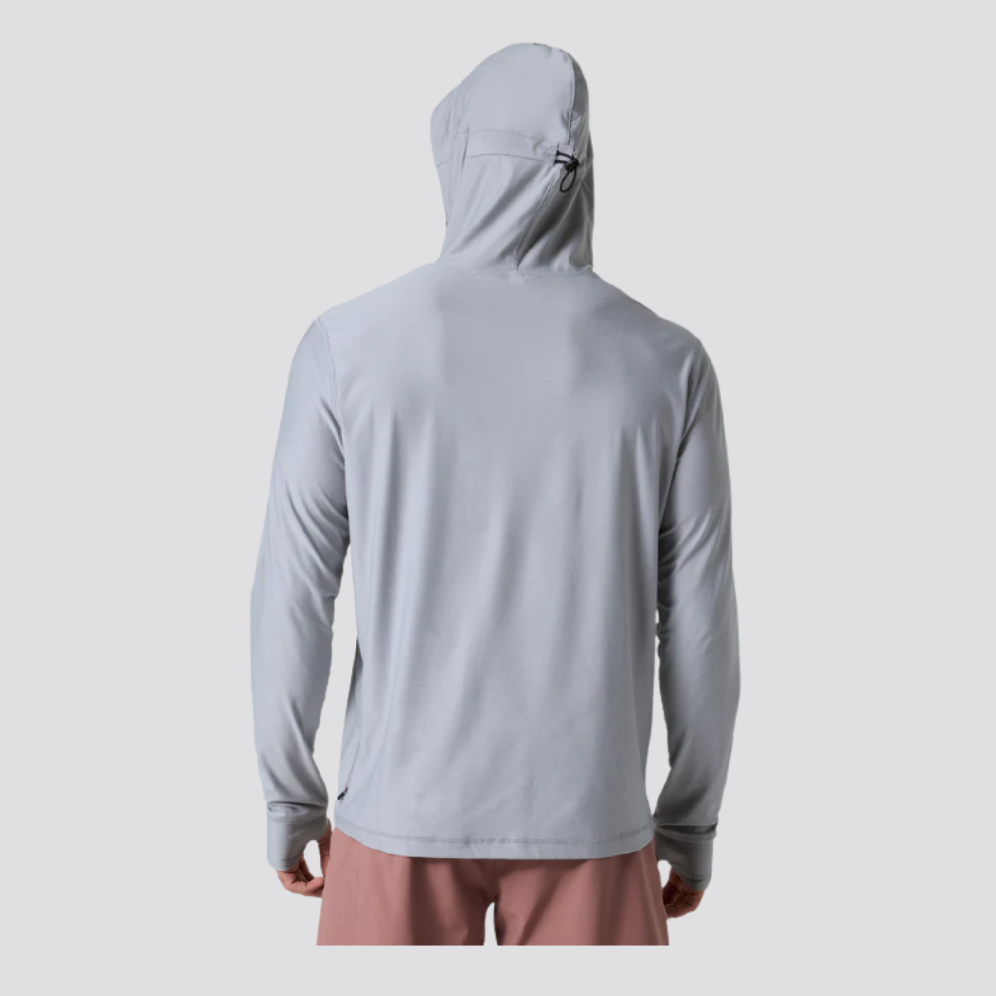 MEN'S ULUWATU UPF HOODIE - PLATINUM HEATHER | Performance Running MEN'S ULUWATU UPF HOODIE - PLATINUM HEATHER | Performance Running