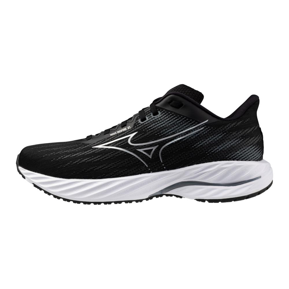 MIZUNO MEN'S INSPIRE 21 - D - 9073 BLACK/SILVER