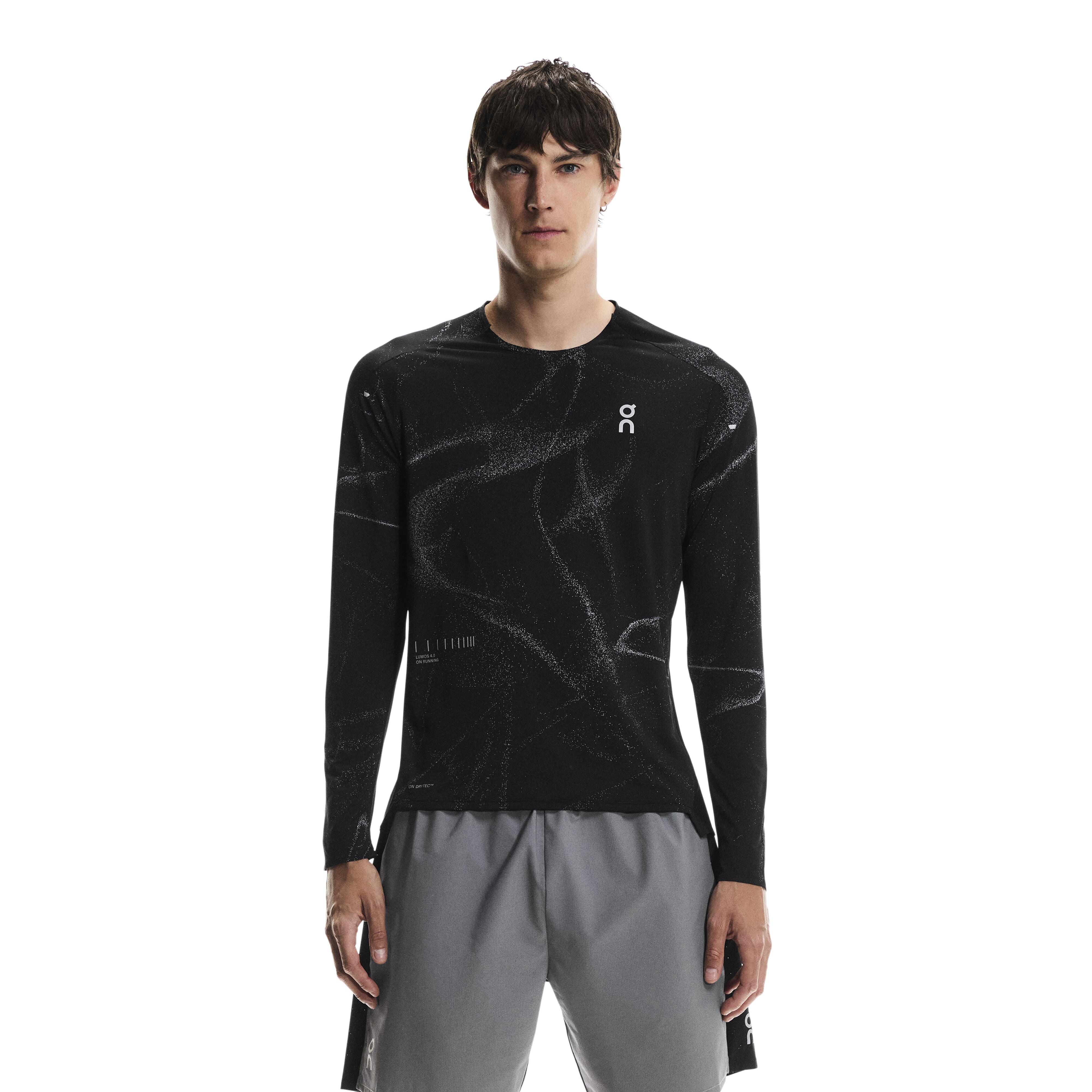 MEN'S PERFORMANCE LONG-T LUMOS - BLACK | Performance Running