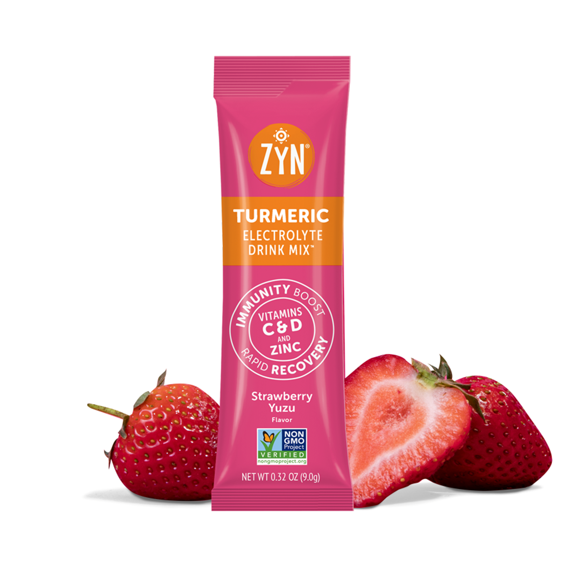 ZYN ZYN ELECTROLYTE DRINK MIX STRAWBERRY YUZU