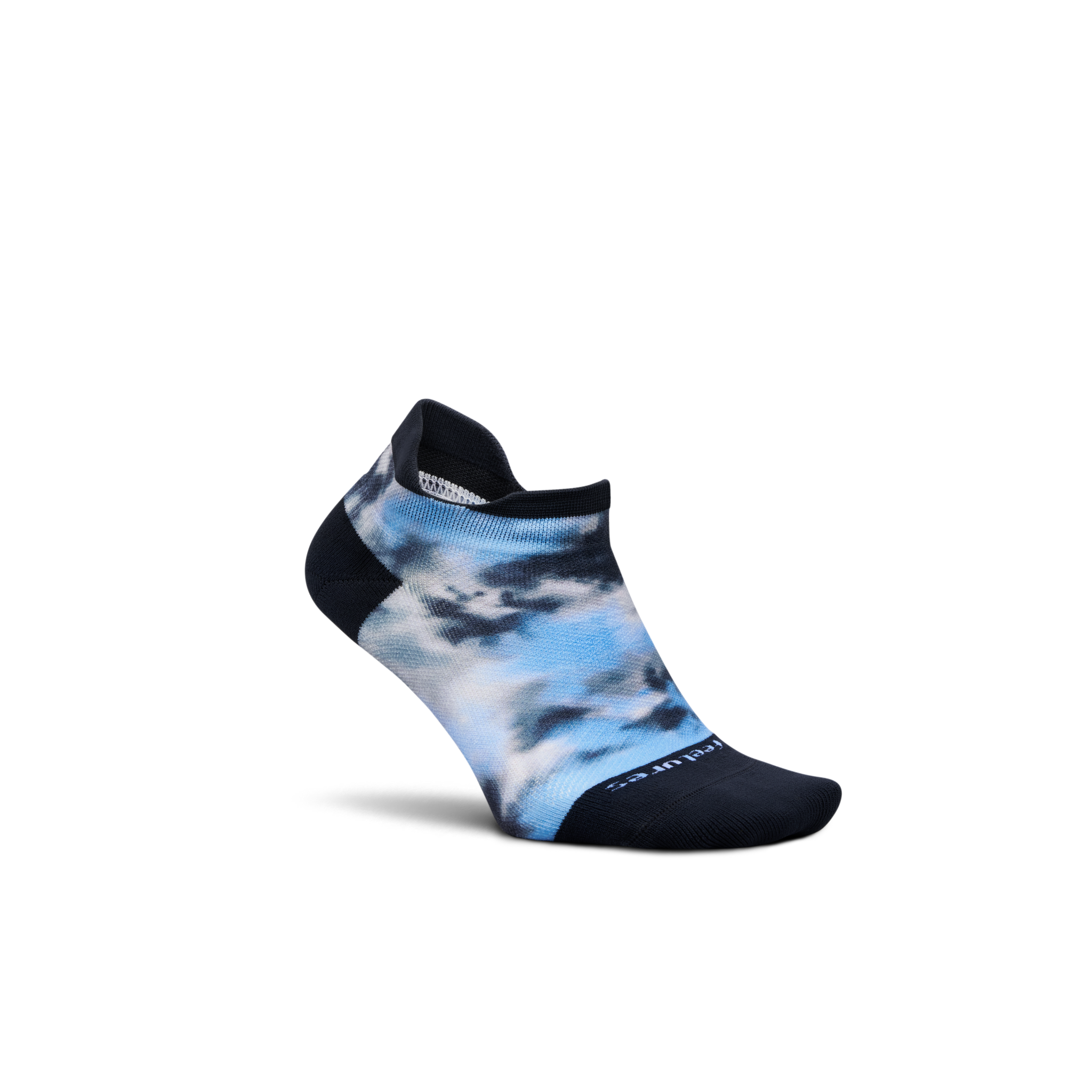 FEETURES ELITE LIGHT CUSHION NO SHOW TAB LIMITED EDITION TIE DIE ICE DYE