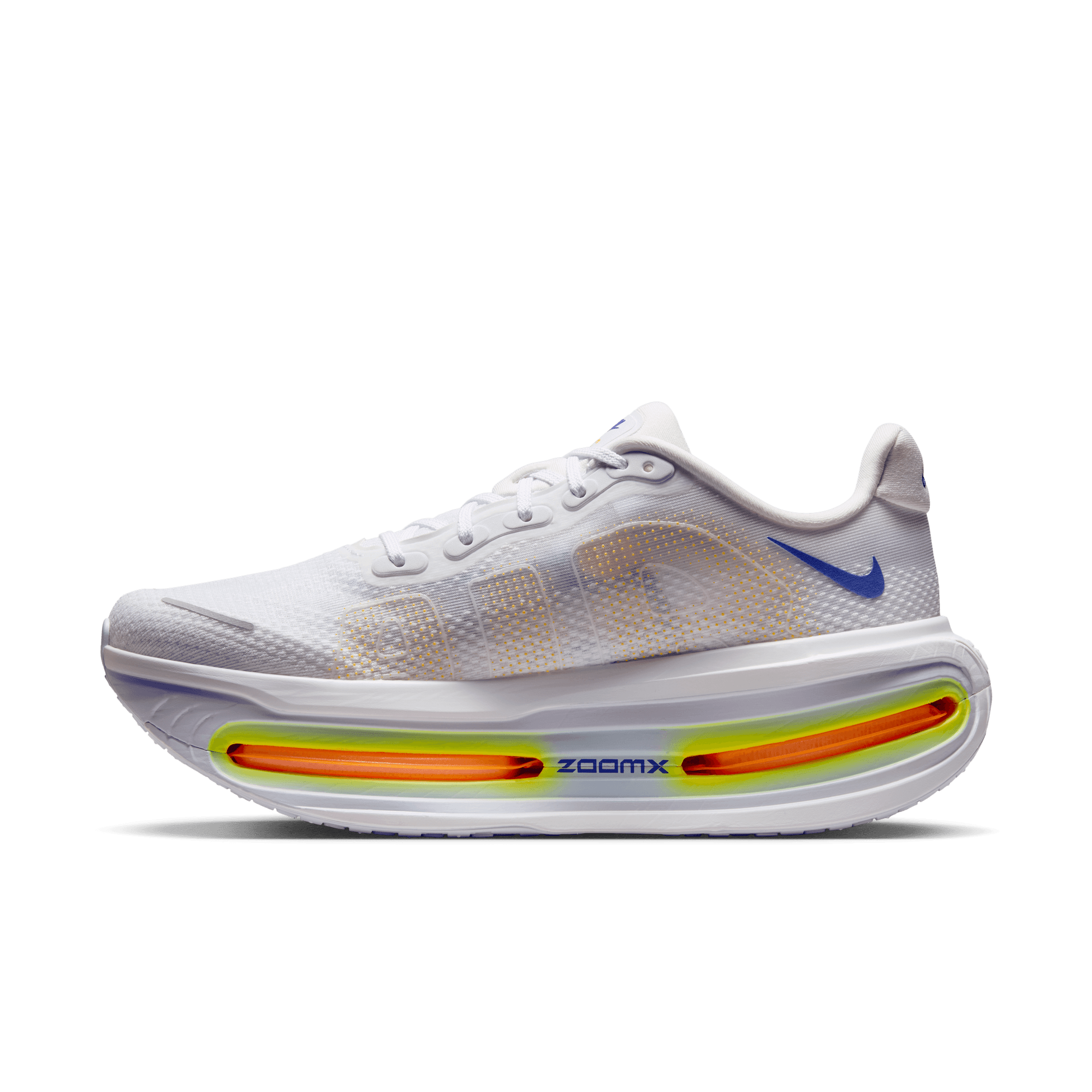 NIKE MEN'S VOMERO PREMIUM - D - WHITE/LAPIS/TOTAL ORANGE