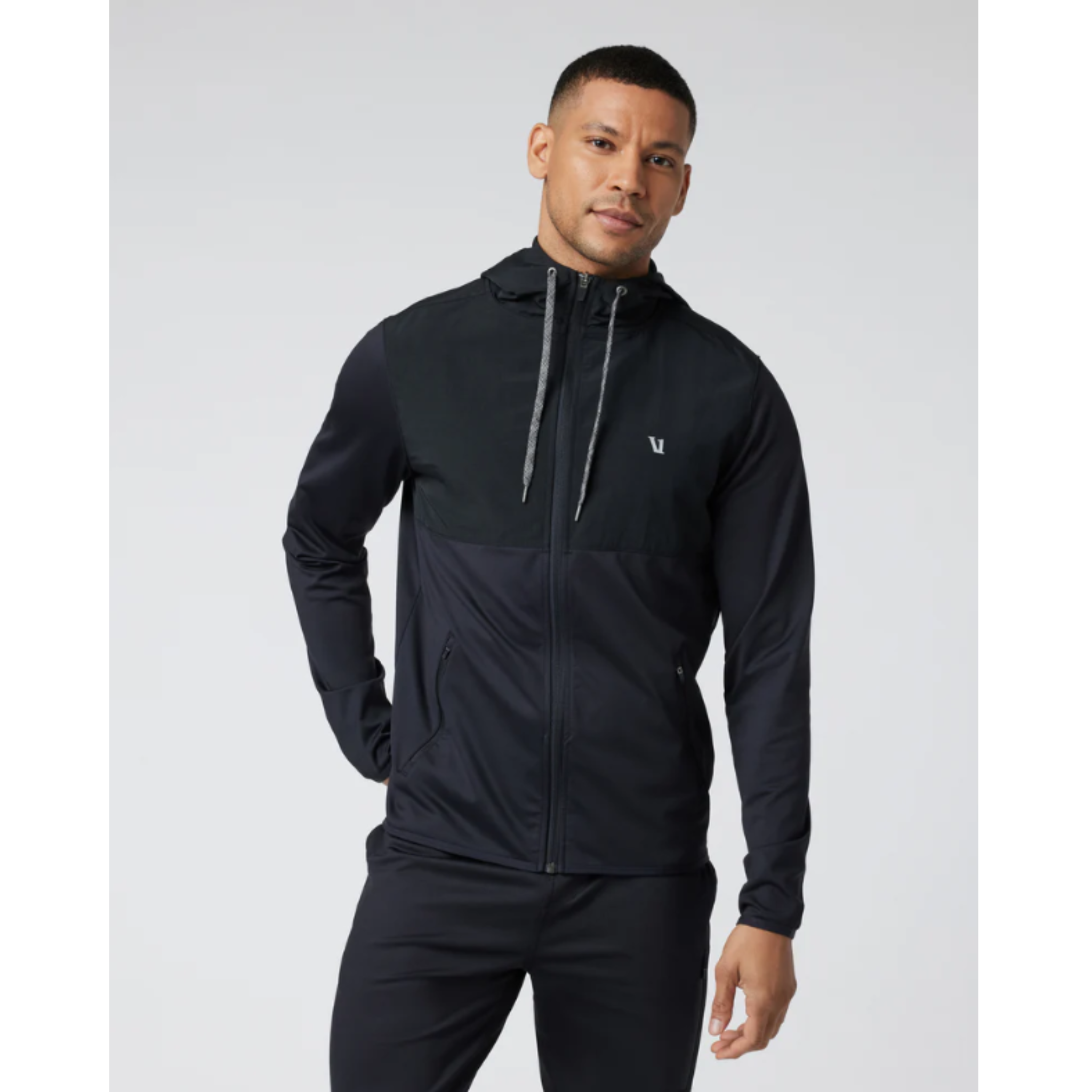 VUORI MEN'S SUNDAY ELEMENT JACKET - BLACK S
