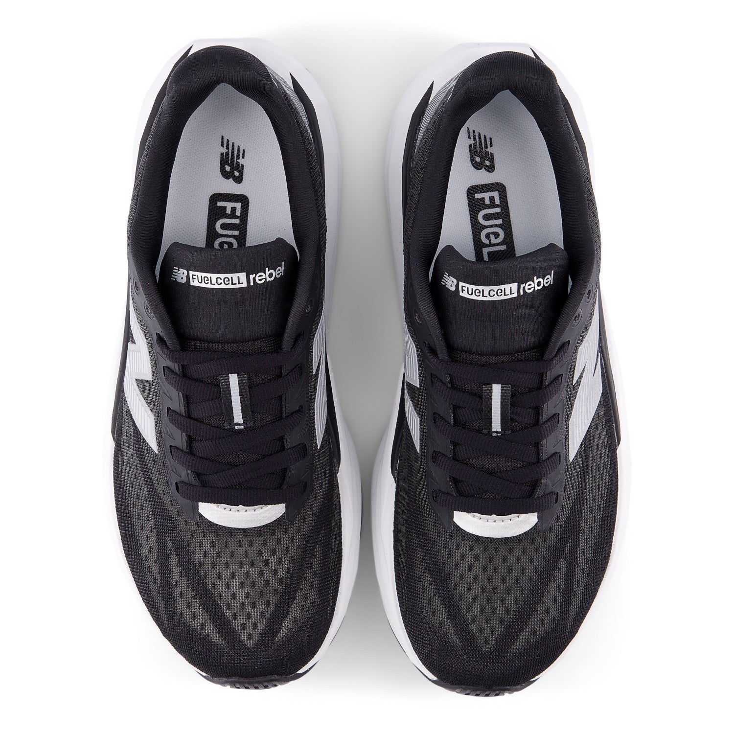 WOMEN'S FUELCELL REBEL V5 - B - BLACK/WHITE - SIZE 9.5