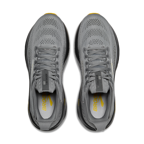 BROOKS MEN'S ADRENALINE GTS 25 - WIDE 2E - PRIMER GREY/EBONY/JASMIN