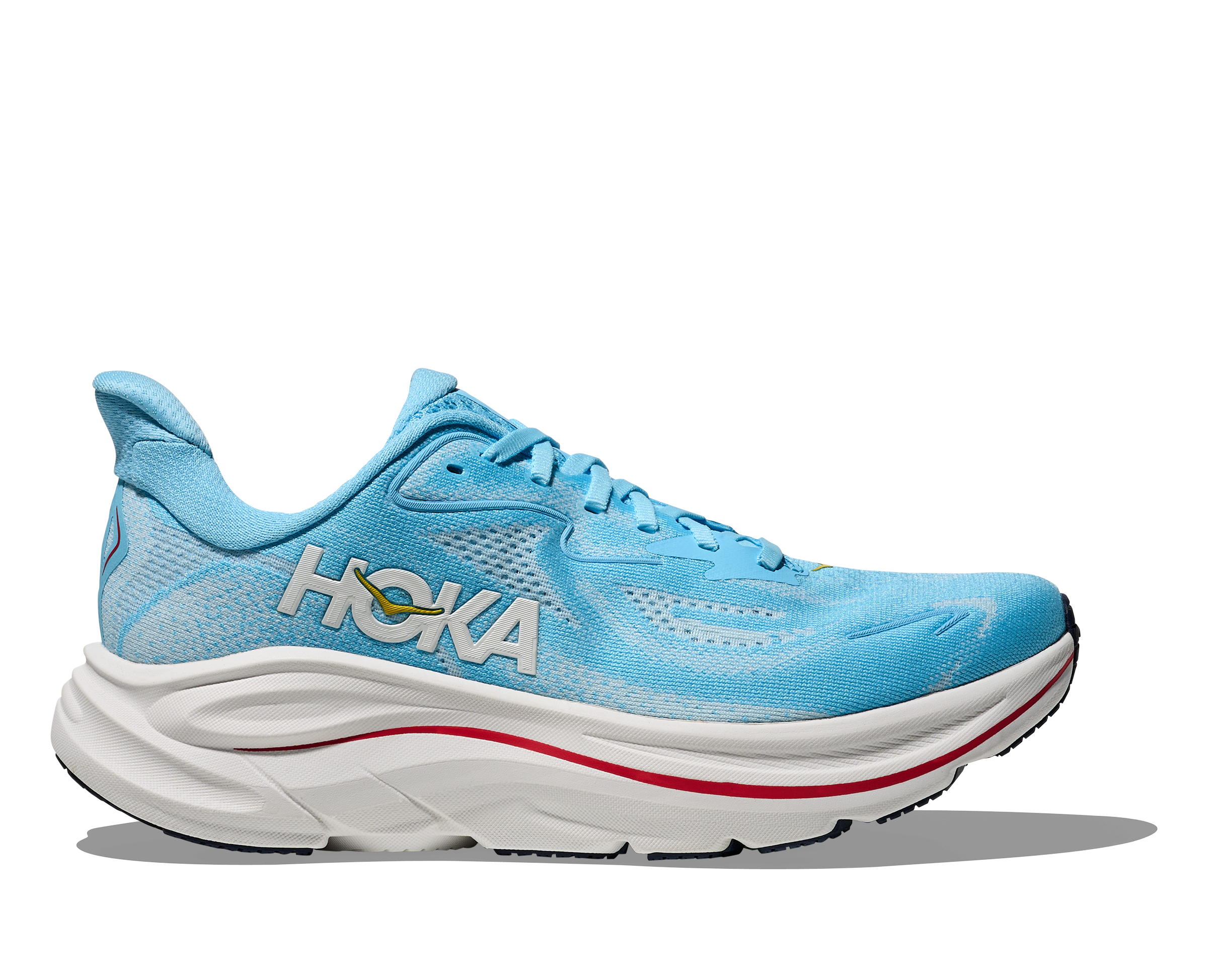 HOKA WOMEN'S CLIFTON 10 - B - SOARING BLUE/FROST 5.0