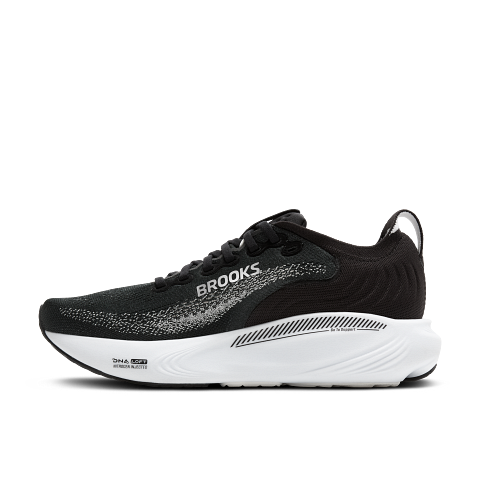 BROOKS MEN'S ADRENALINE GTS 25 - D - BLACK/GREY/WHITE