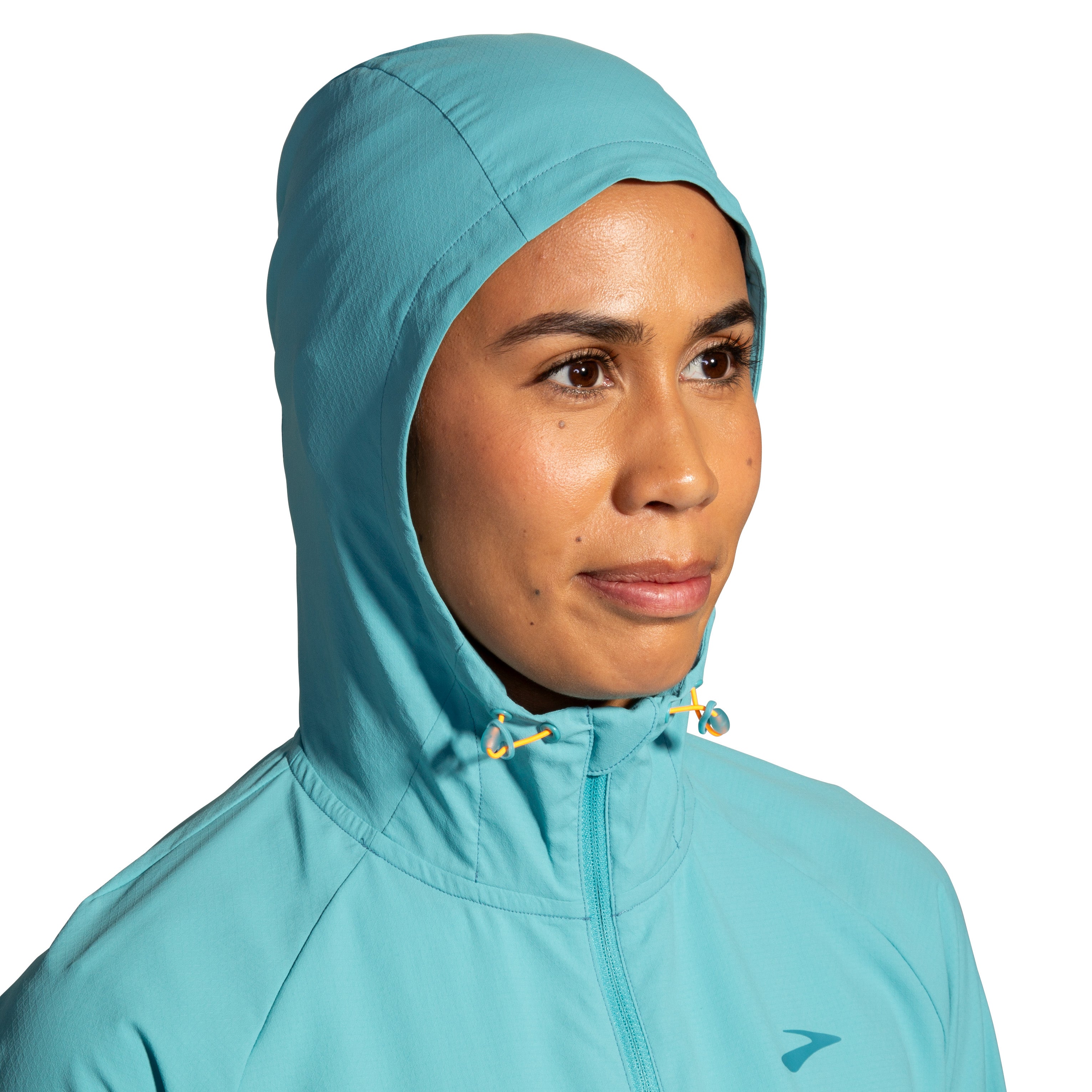 BROOKS WOMEN'S CANOPY JACKET - 452 AQUA 