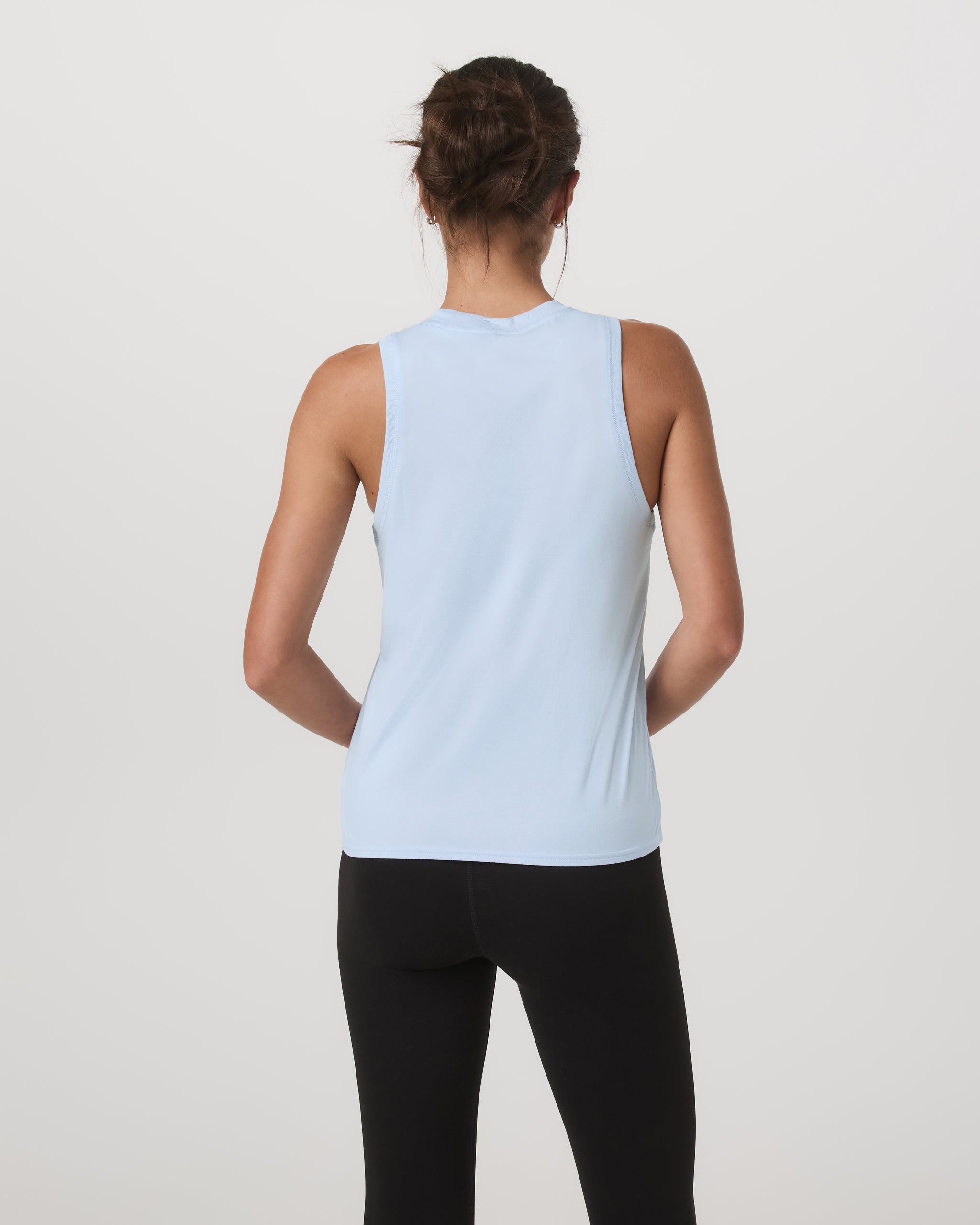 VUORI WOMEN'S ENERGY TOP LONG - SOFT SKY HEATHER